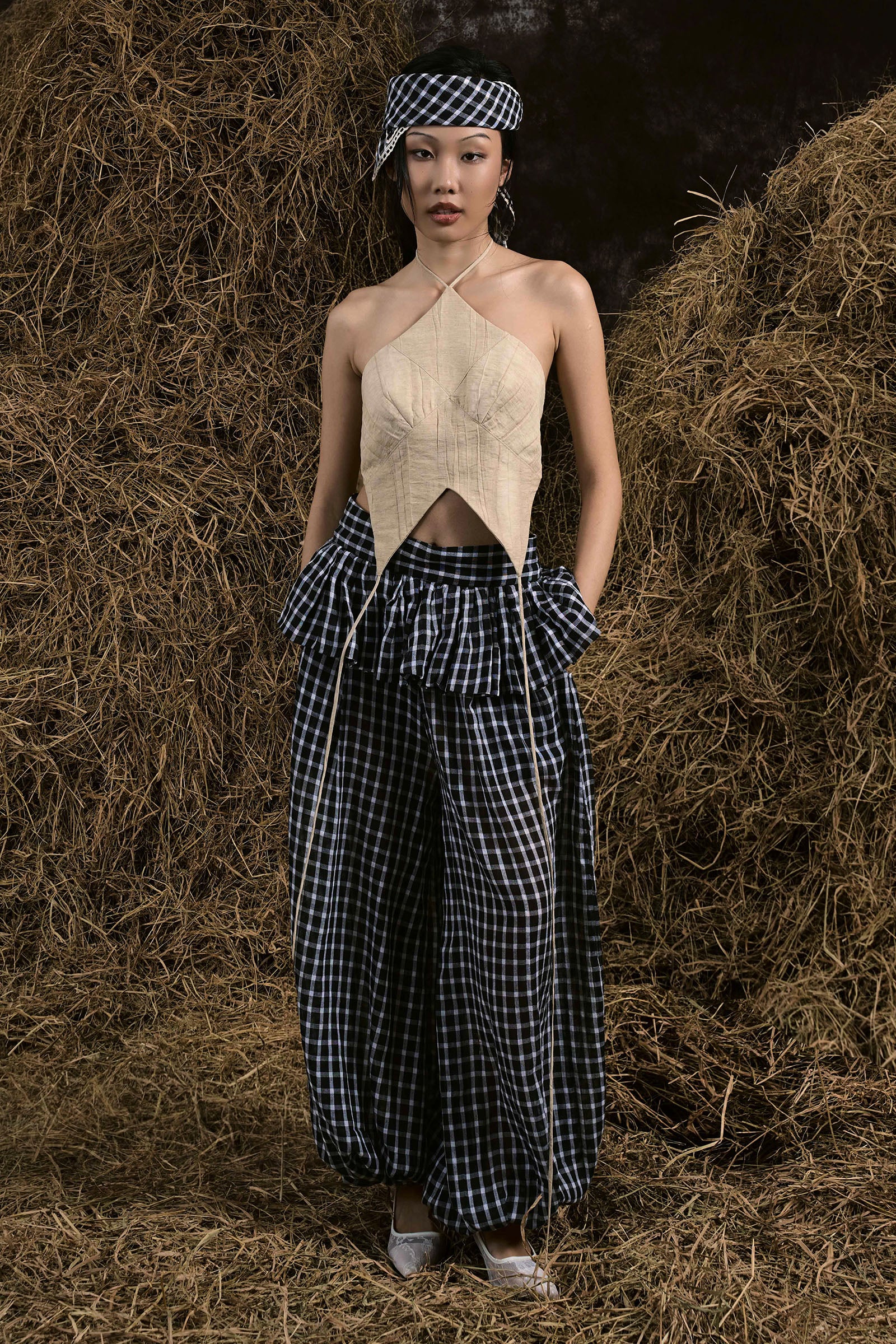 Chan Tran Peplum Pants