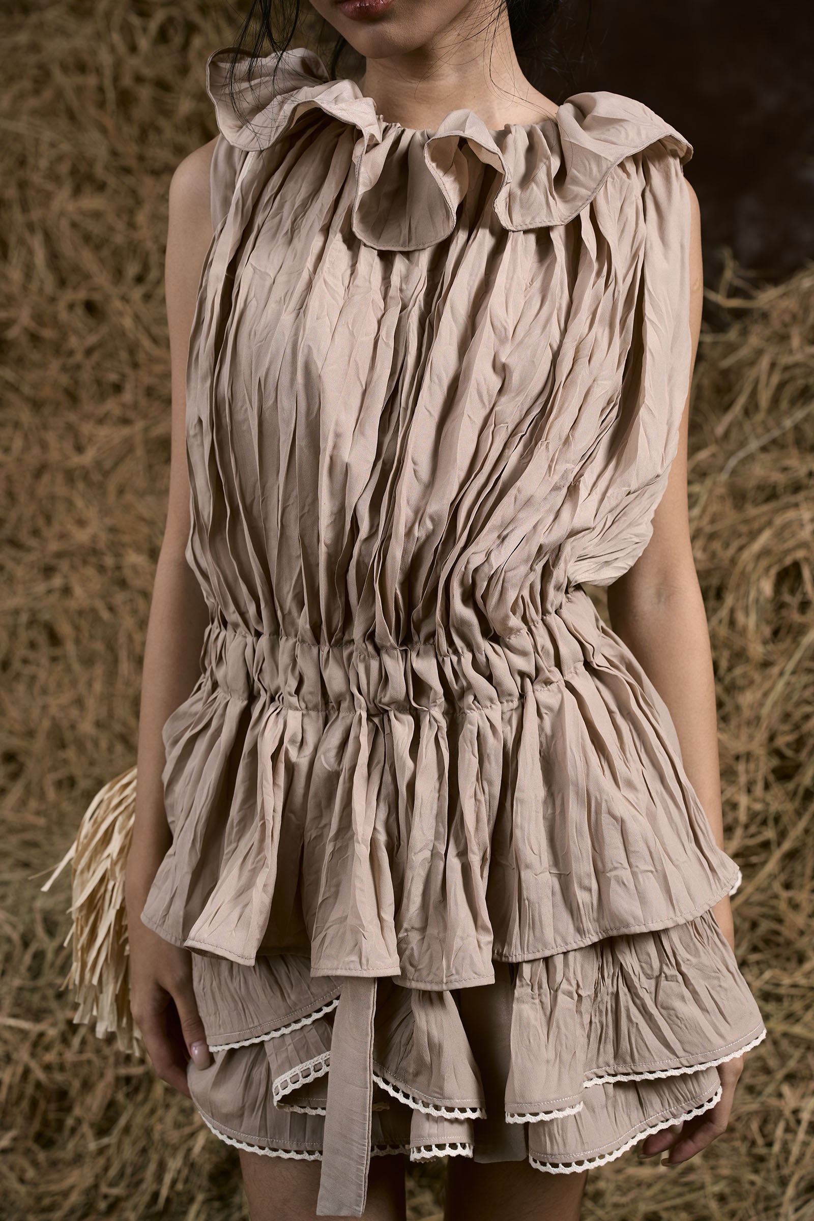 Chua Chan Ruched Top