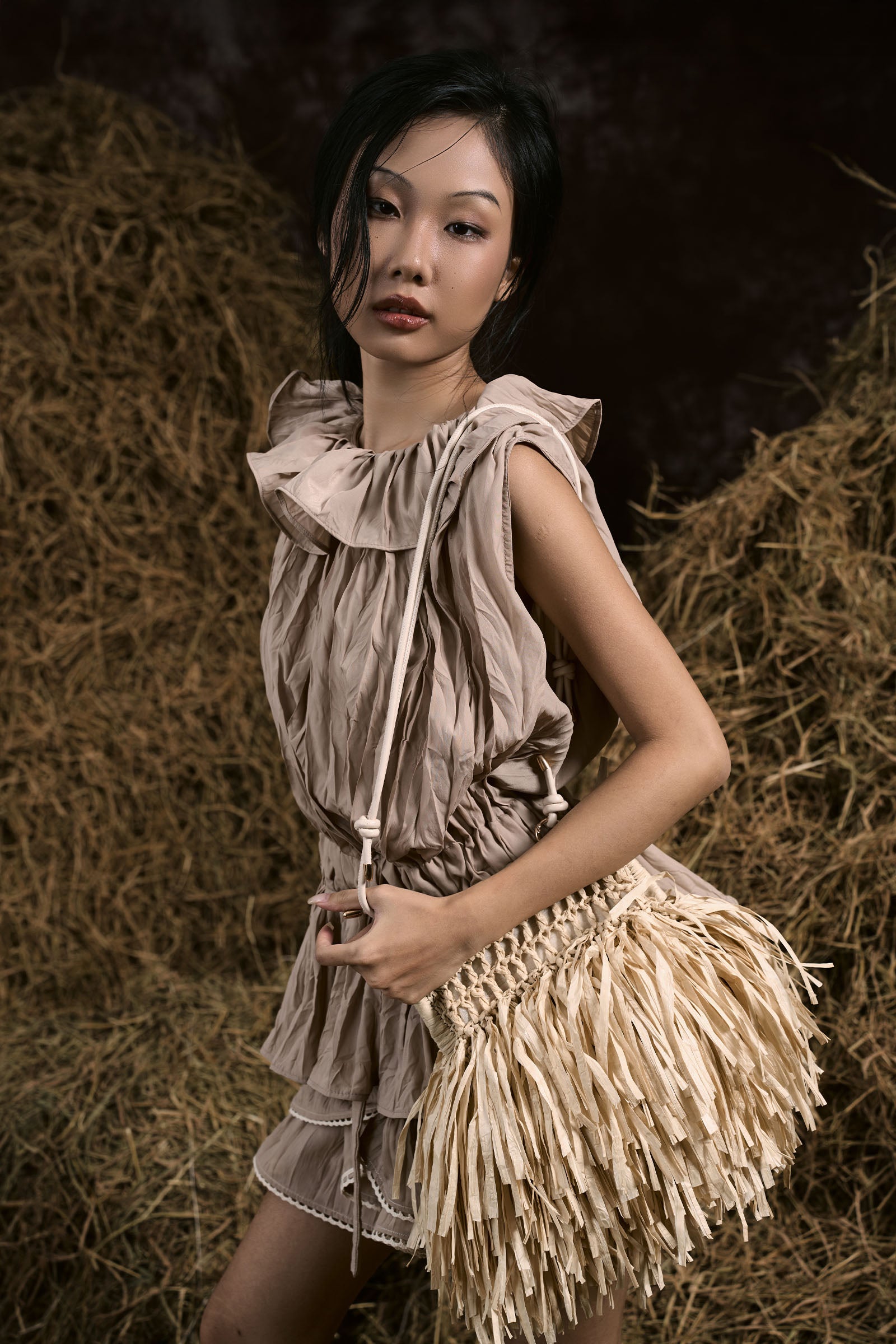 Chua Chan Ruched Top