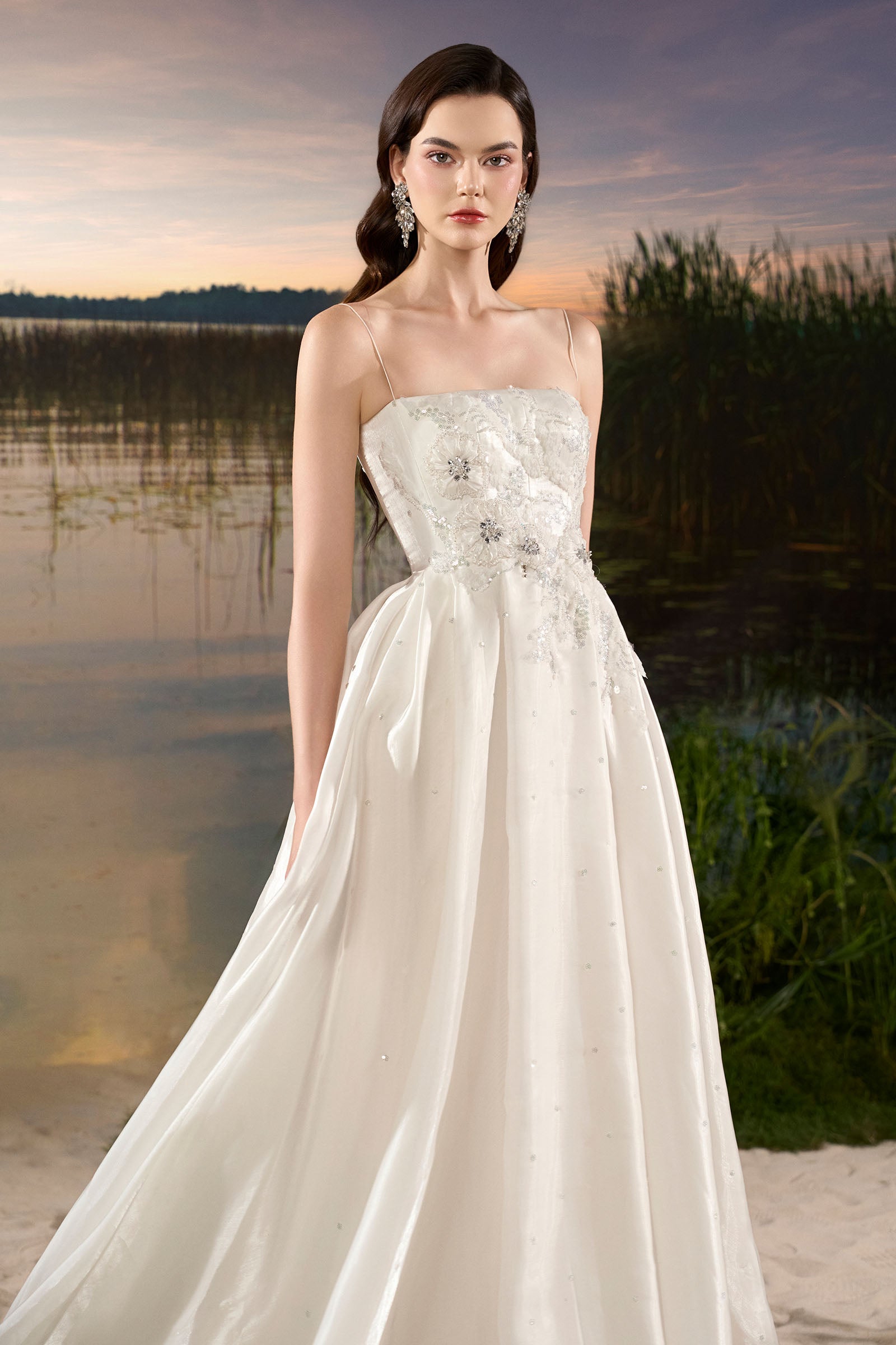 Aelia Sequin Maxi Dress