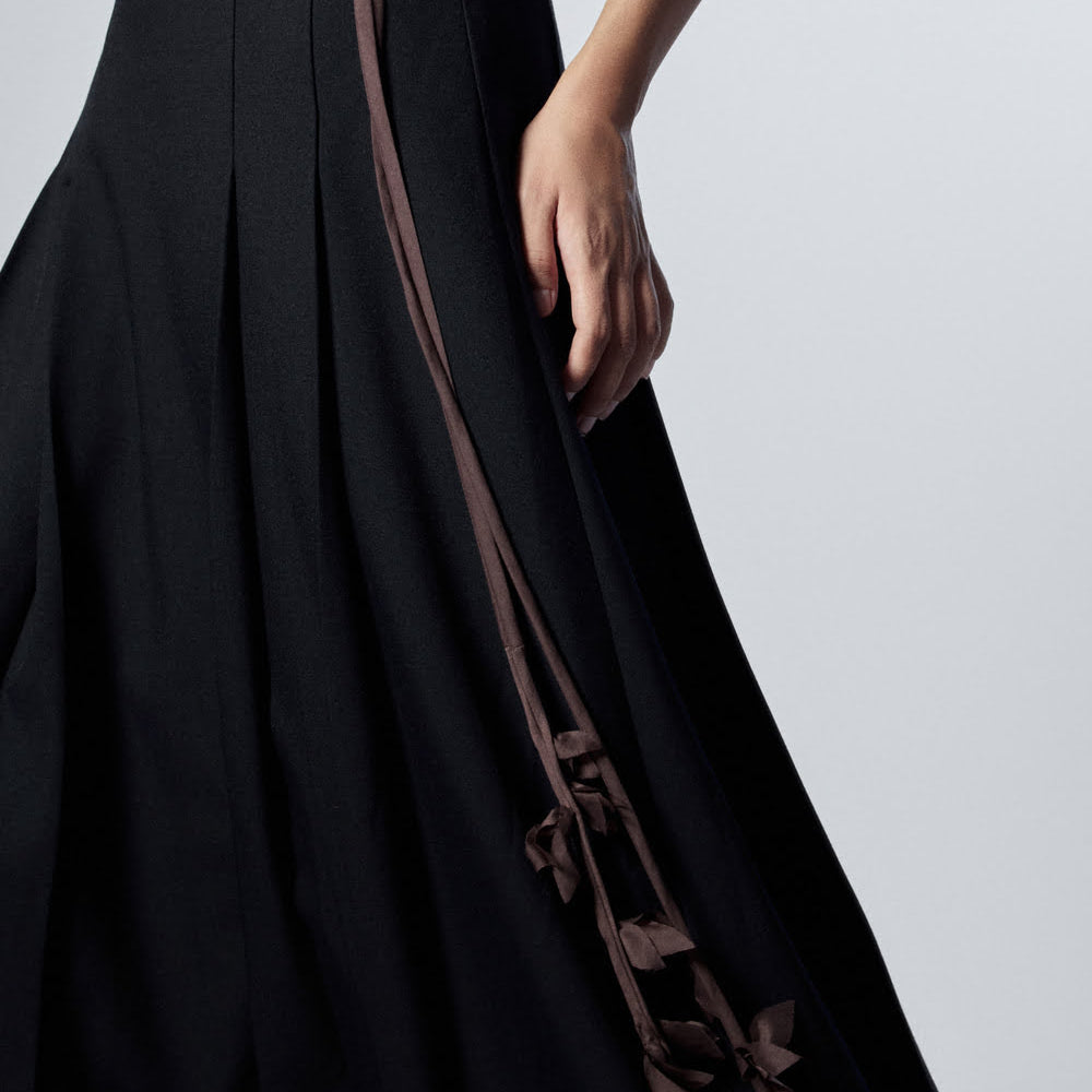 Nina Floral Rayon Blend Belt