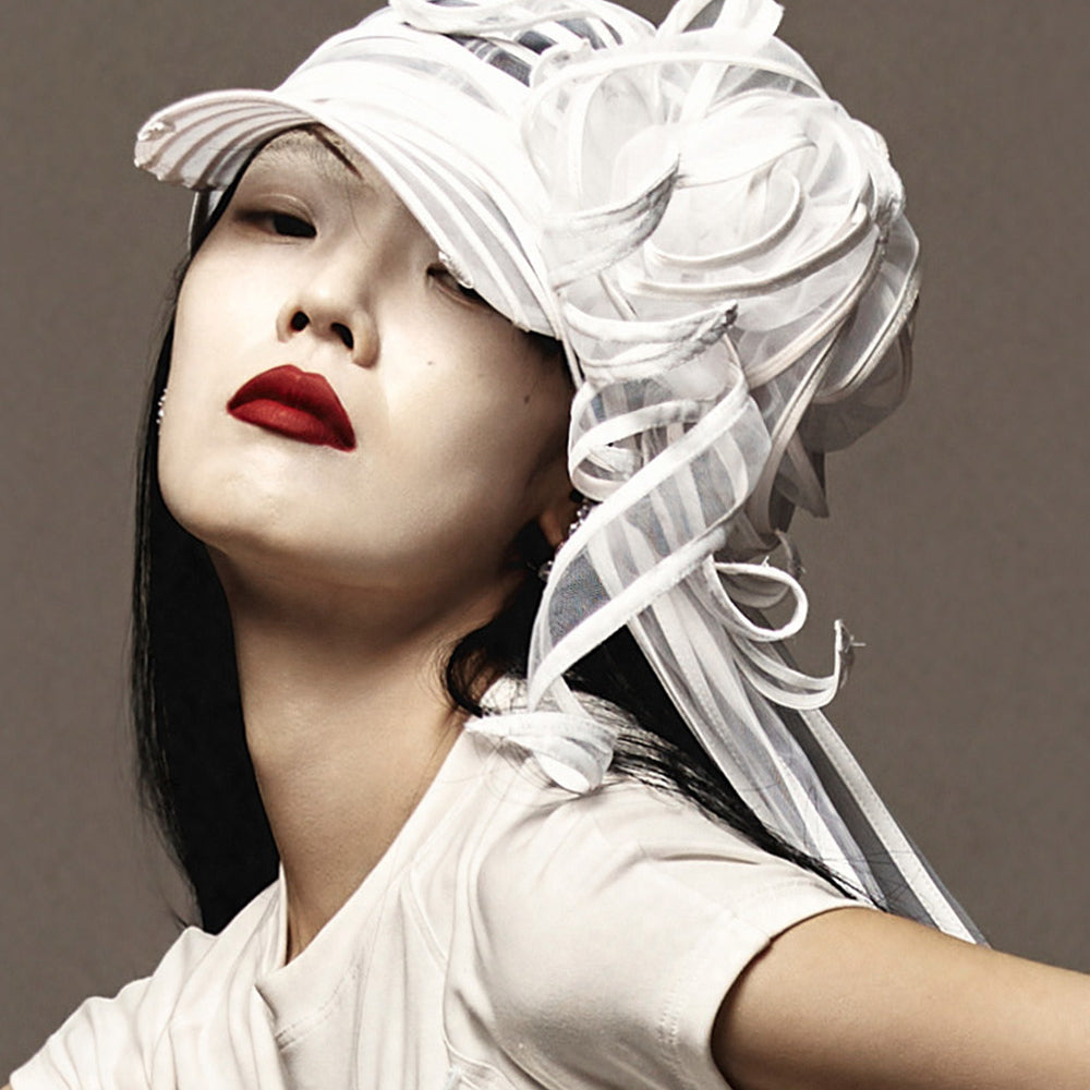 Halona Flower Mesh Brooch