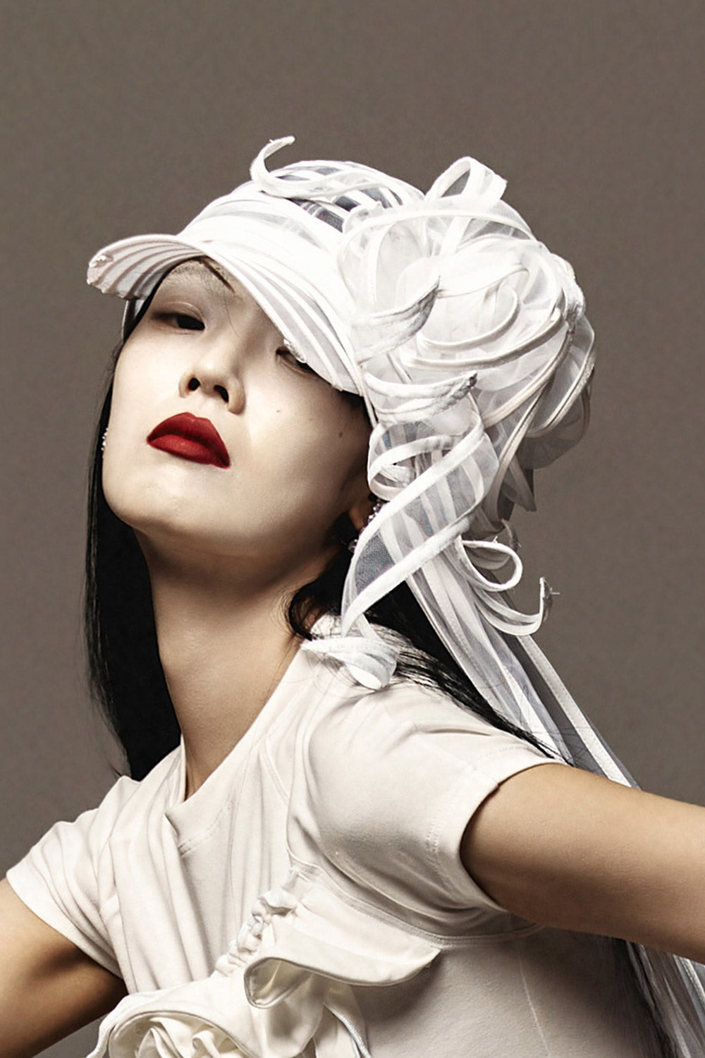 Halona Flower Mesh Brooch