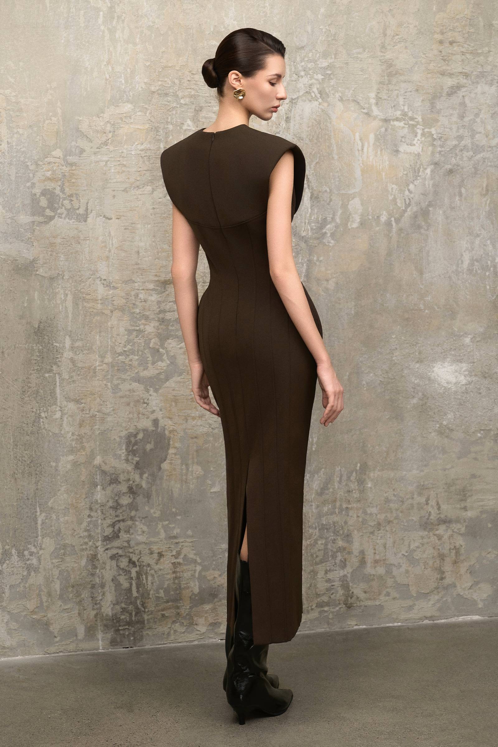 Sage Sheath Midi Dress