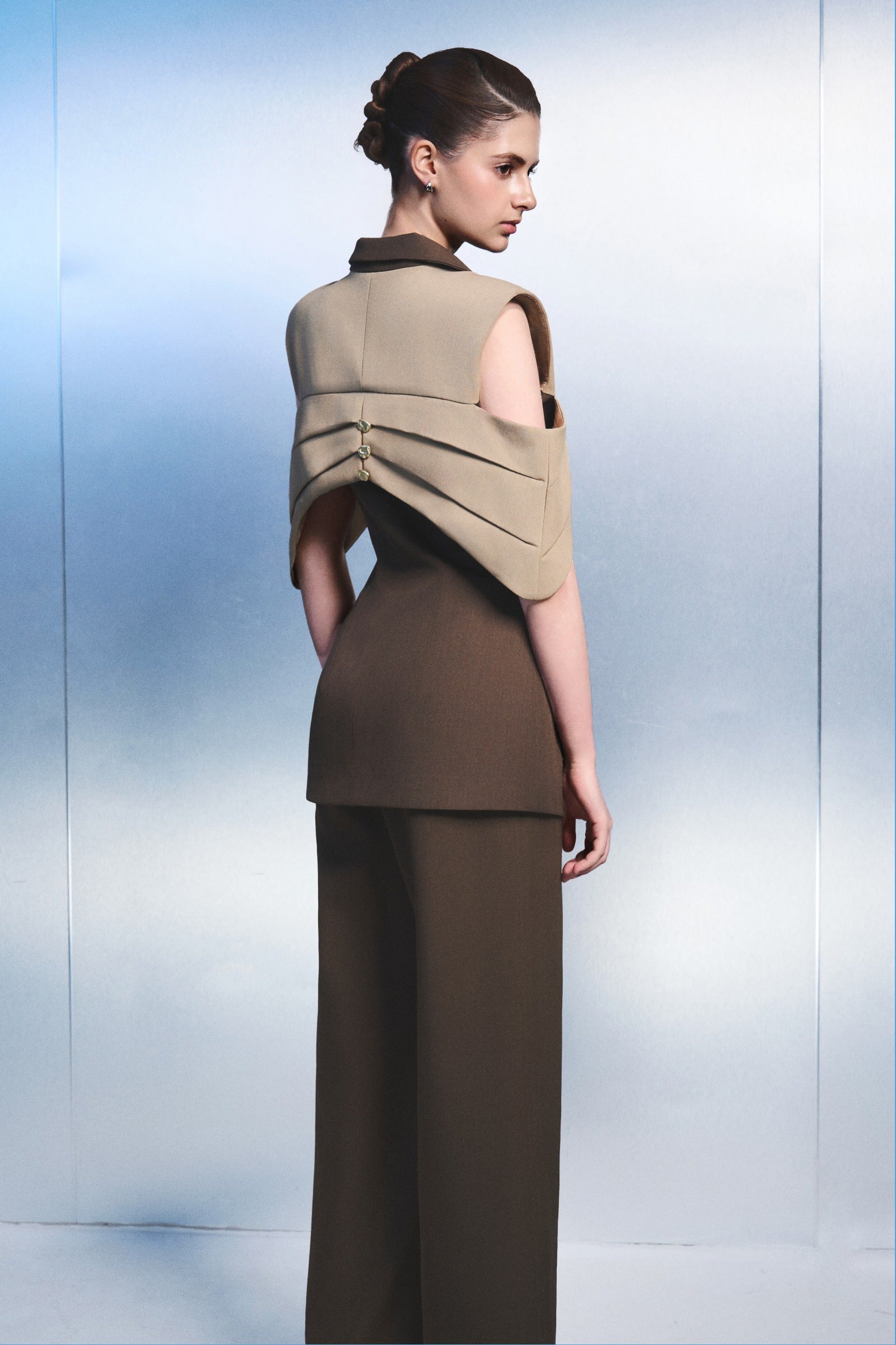 Echo Draped Blazer