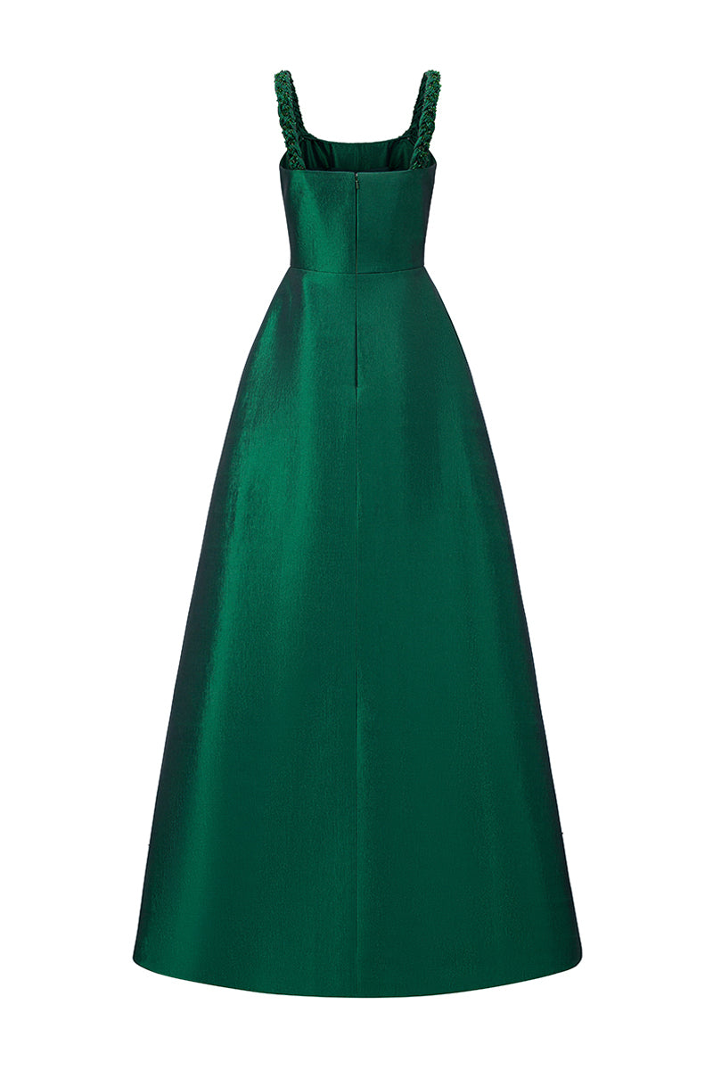 Ysolde Square Neck Maxi Dress