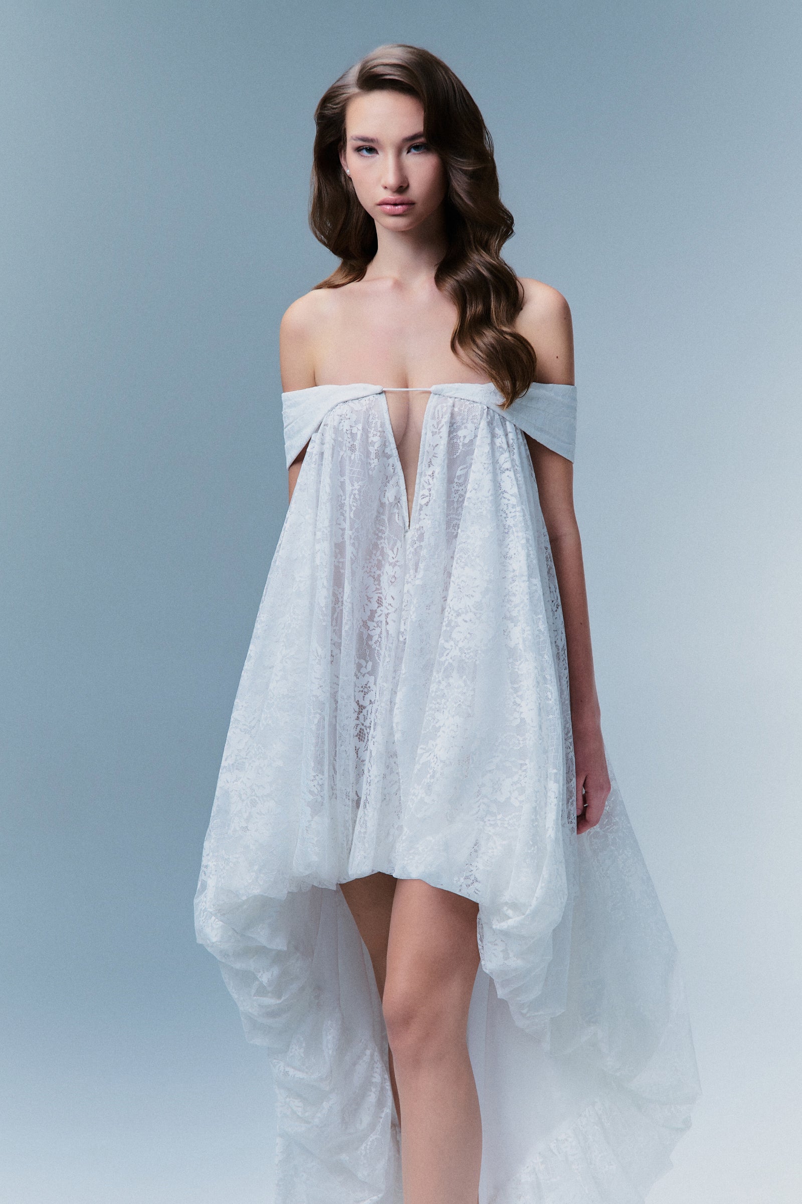 Aurelle Asymmetric Maxi Dress