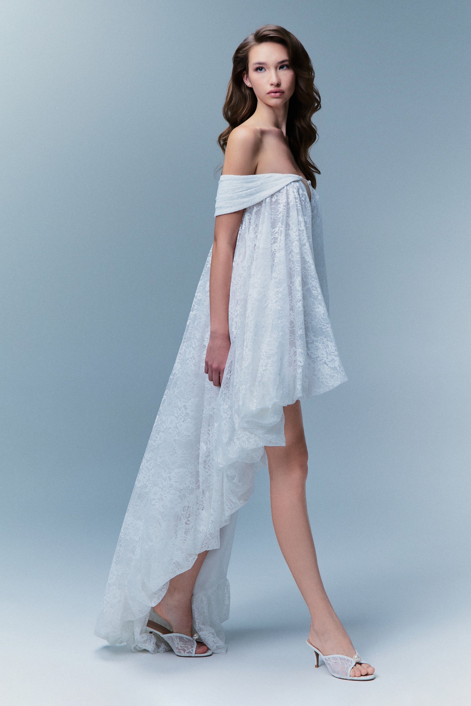 Aurelle Asymmetric Maxi Dress