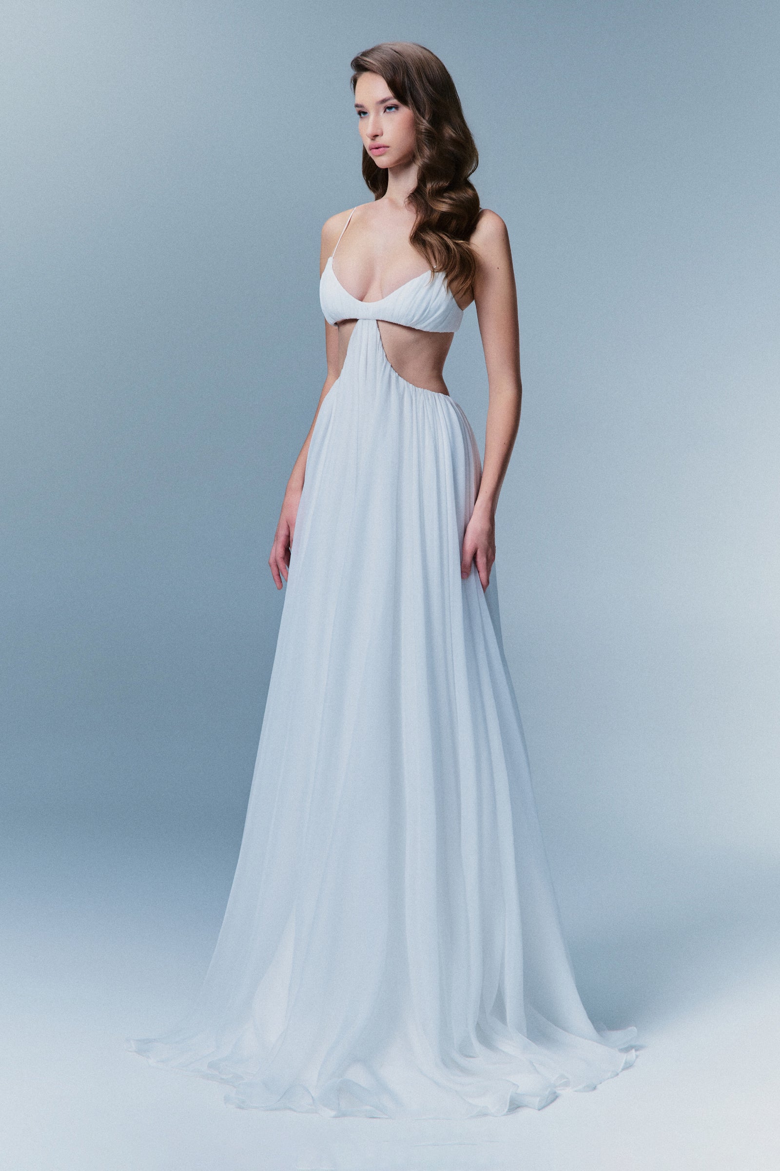 Iselle Scoop Neck Maxi Dress