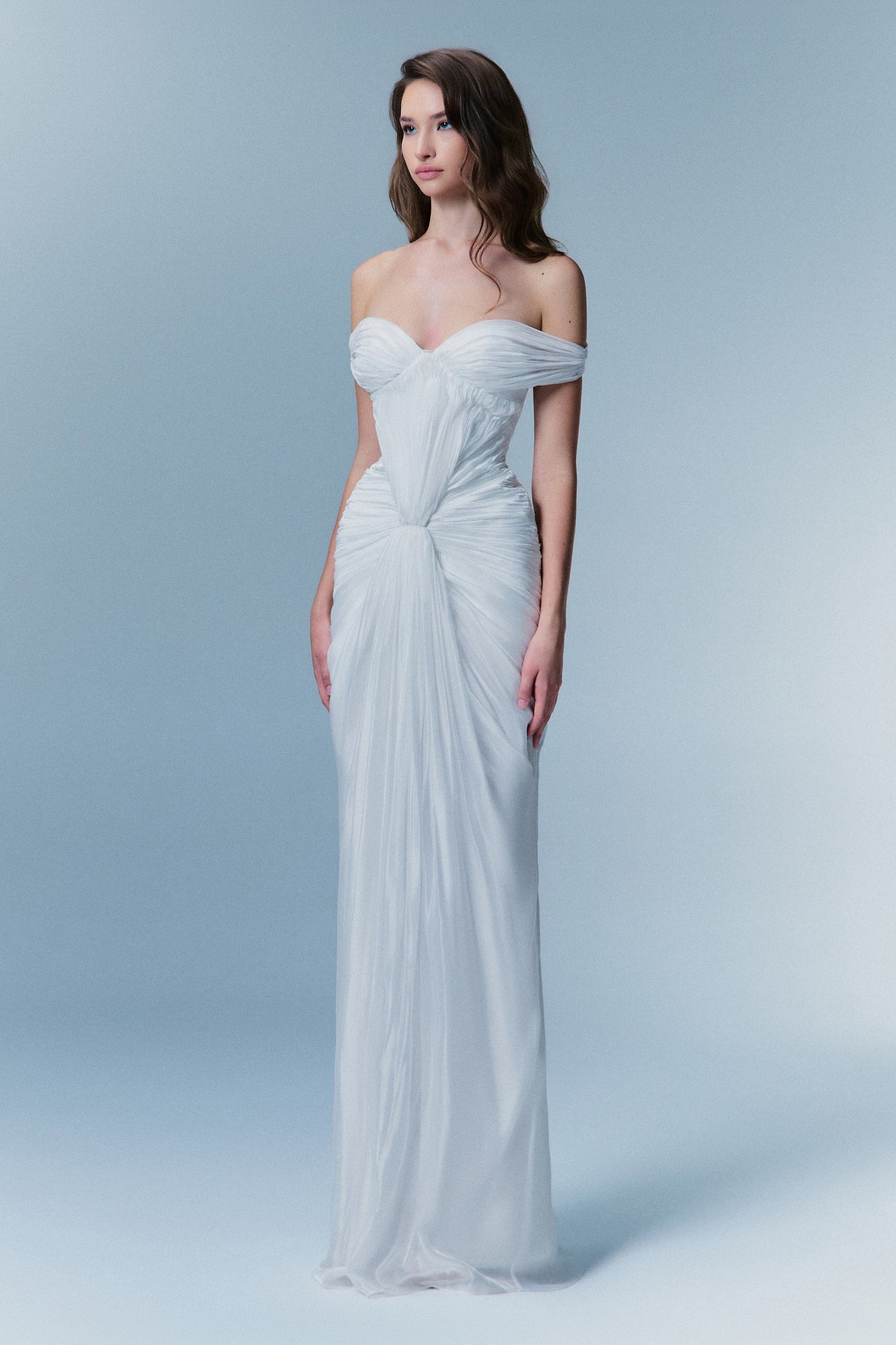 Noelle Ruched Maxi Dress