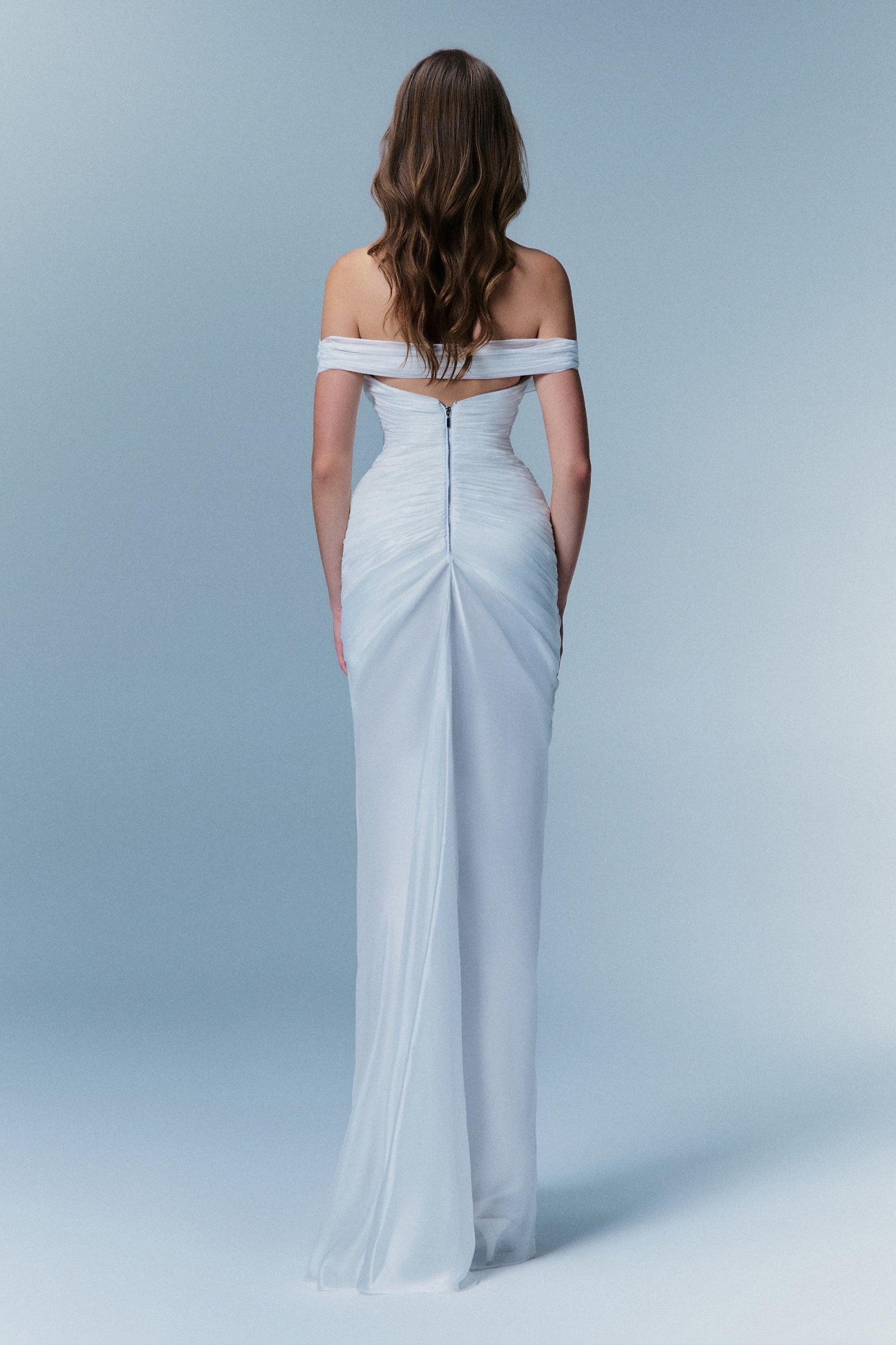 Noelle Ruched Maxi Dress