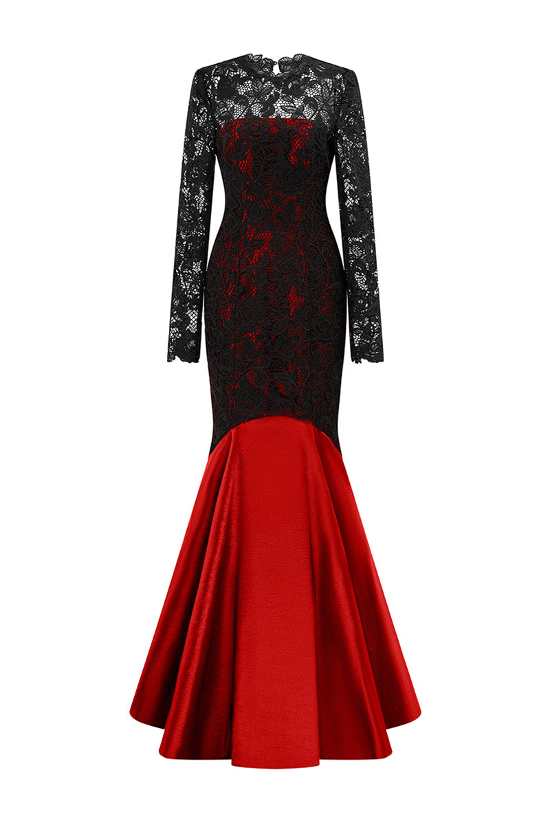 Alyssa Mermaid Maxi Dress