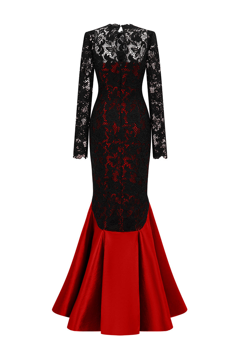 Alyssa Mermaid Maxi Dress