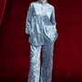Xuan Chi Straight Cuff Sleeved Silk Top