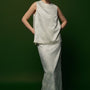 Kim Mai Straight Sleeveless Brocade Top