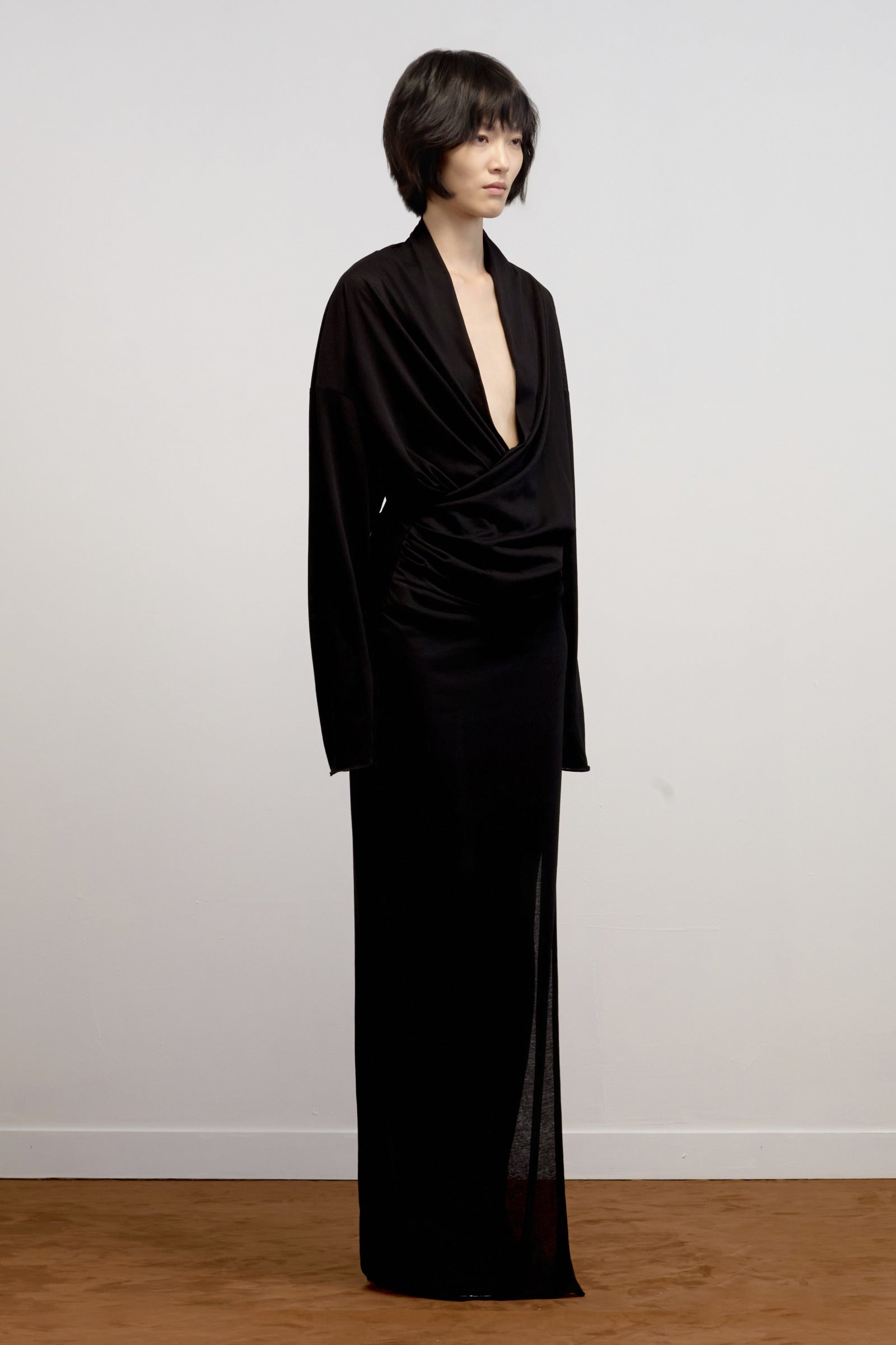 Letie Draped Maxi Dress