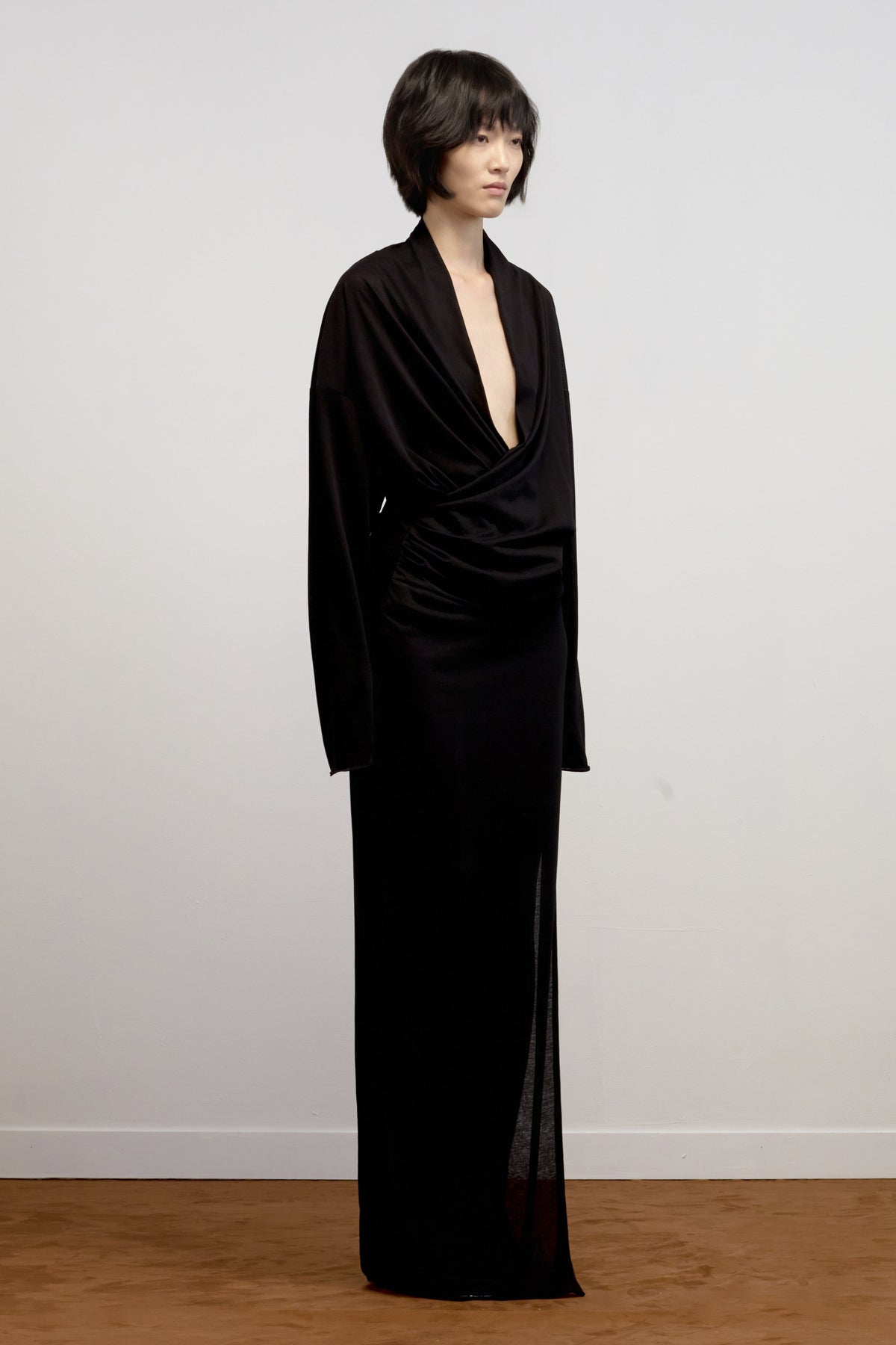Letie Draped Maxi Dress