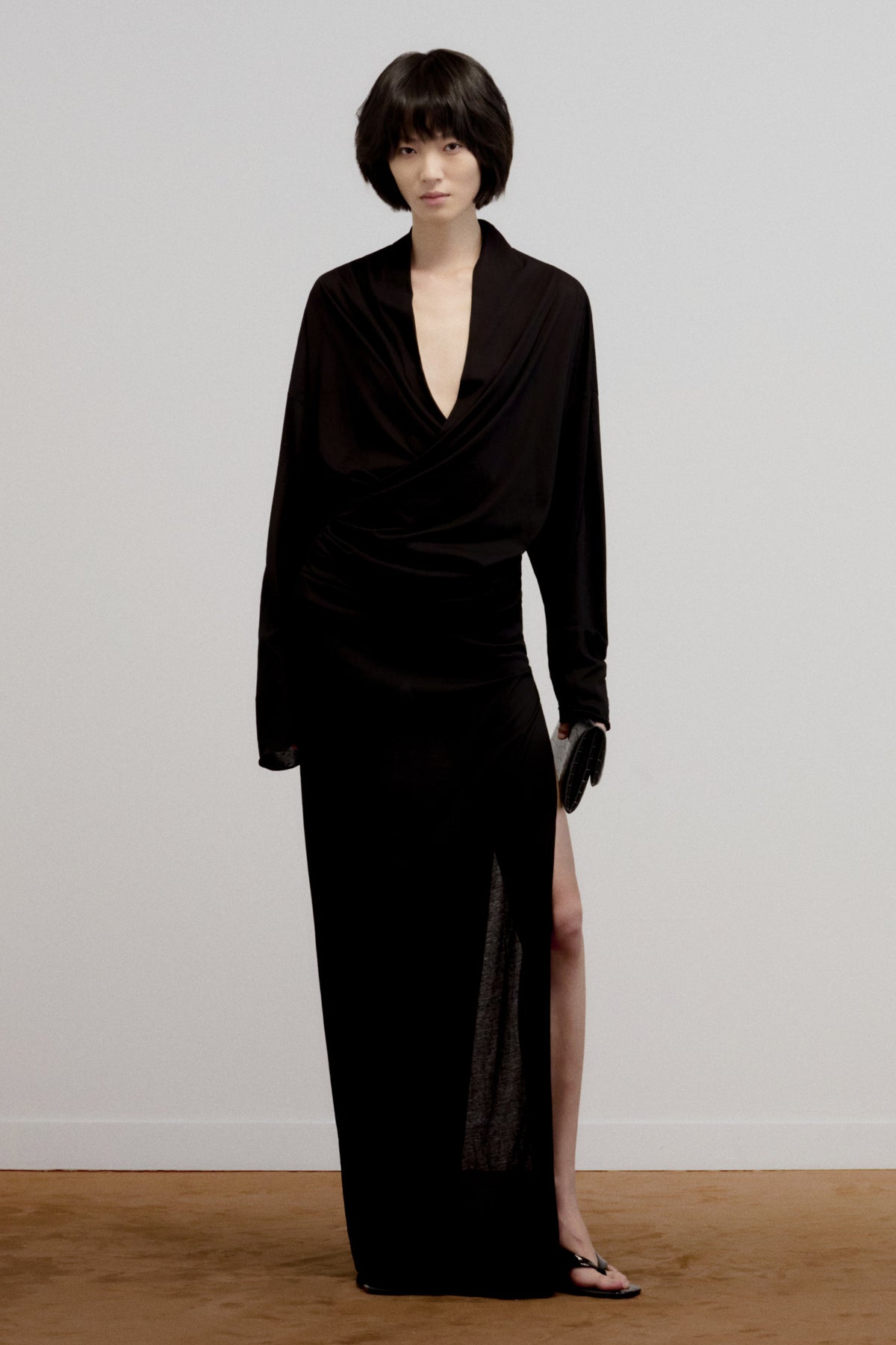 Letie Draped Maxi Dress