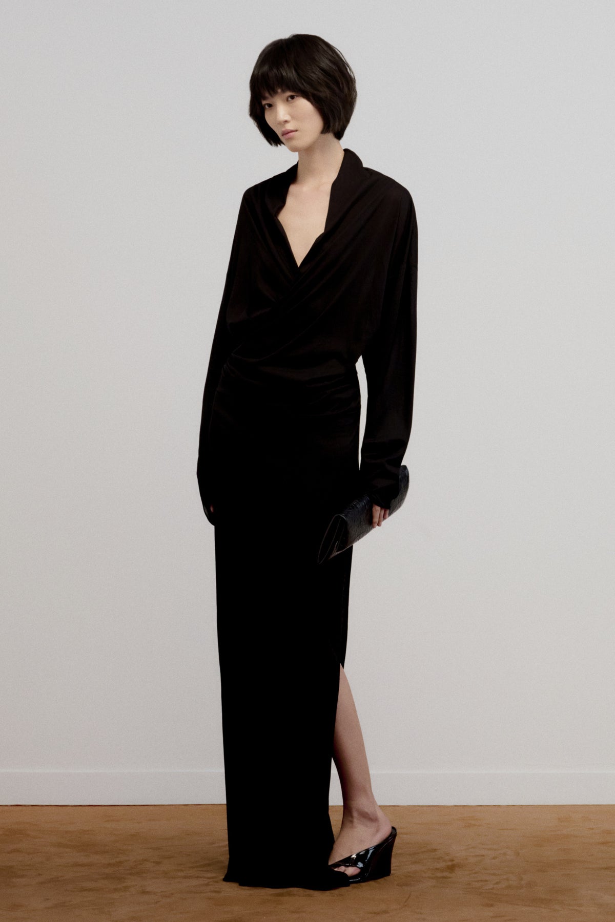 Letie Draped Maxi Dress