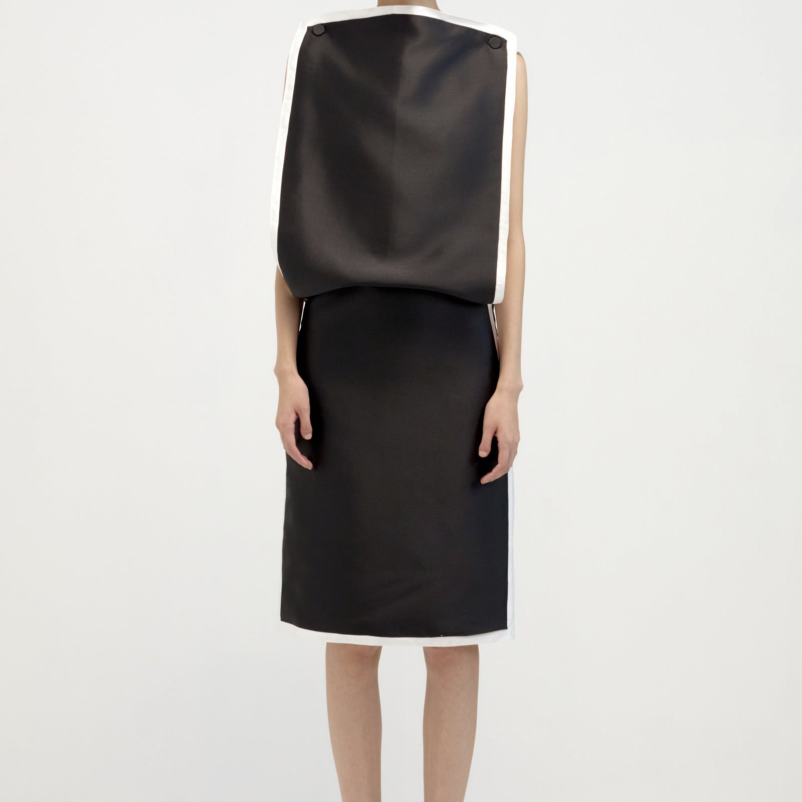 Romie High Neck Midi Dress
