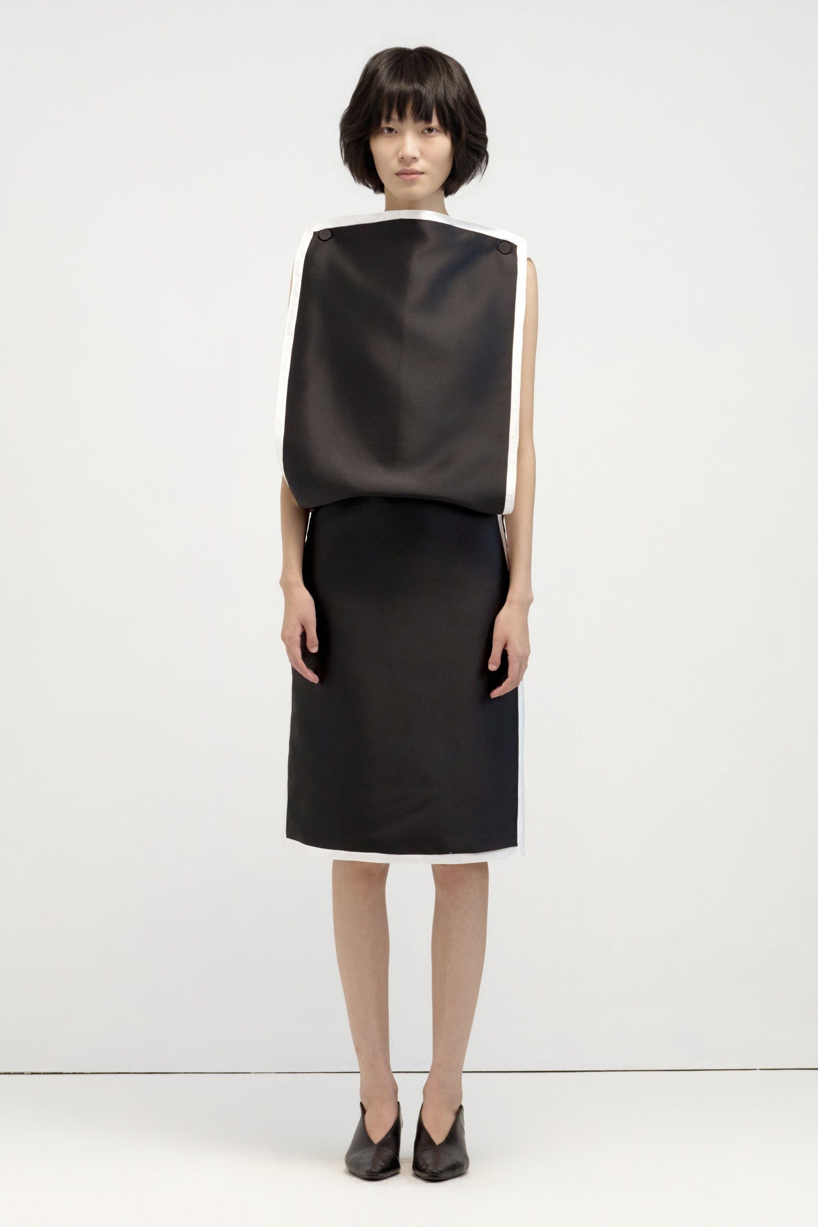 Romie High Neck Midi Dress