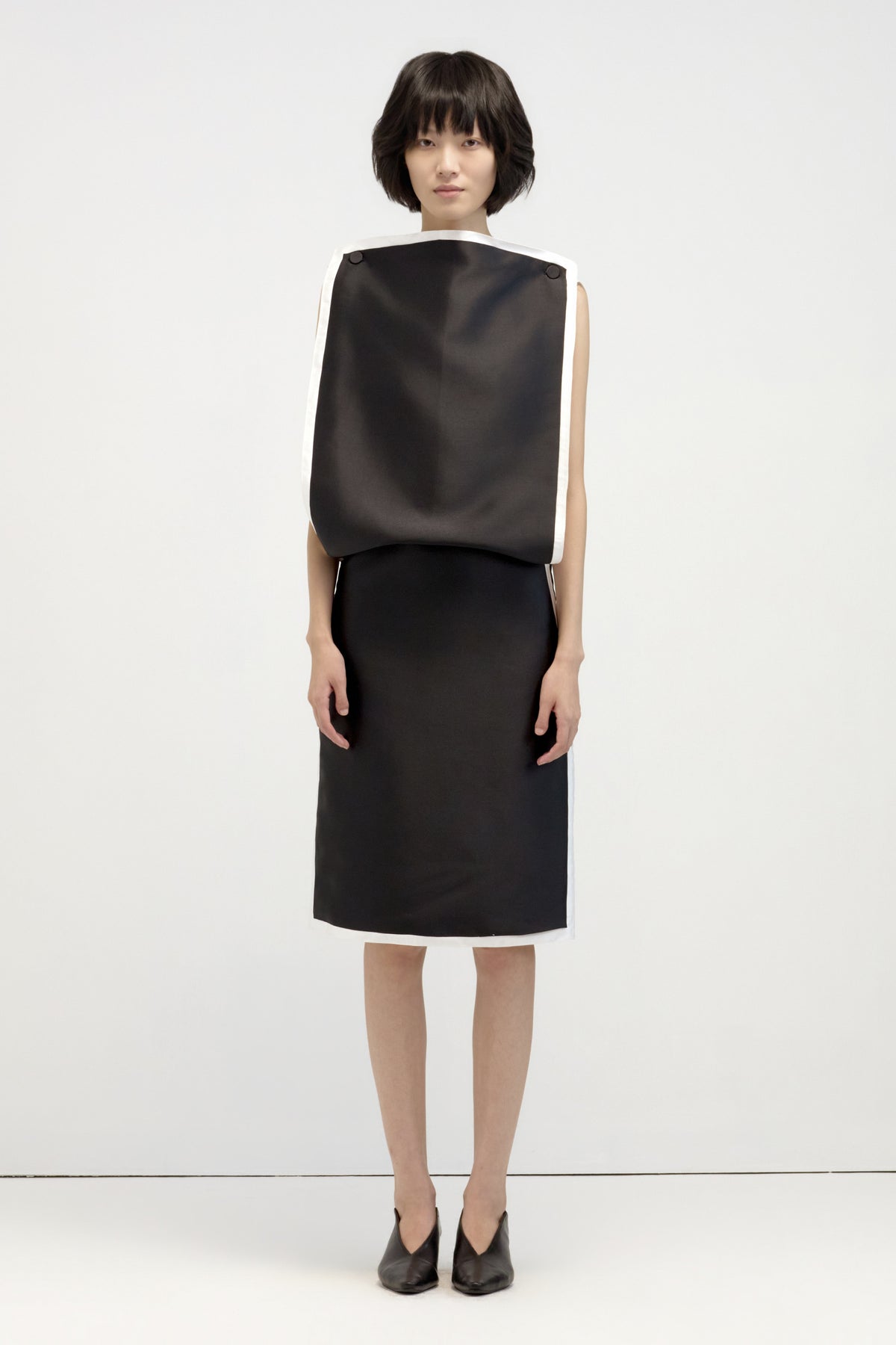Romie High Neck Midi Dress