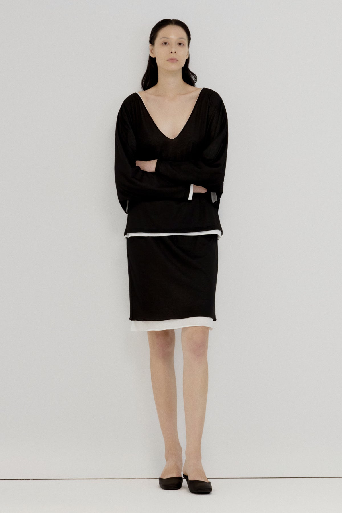 Luxia V-Neck Top
