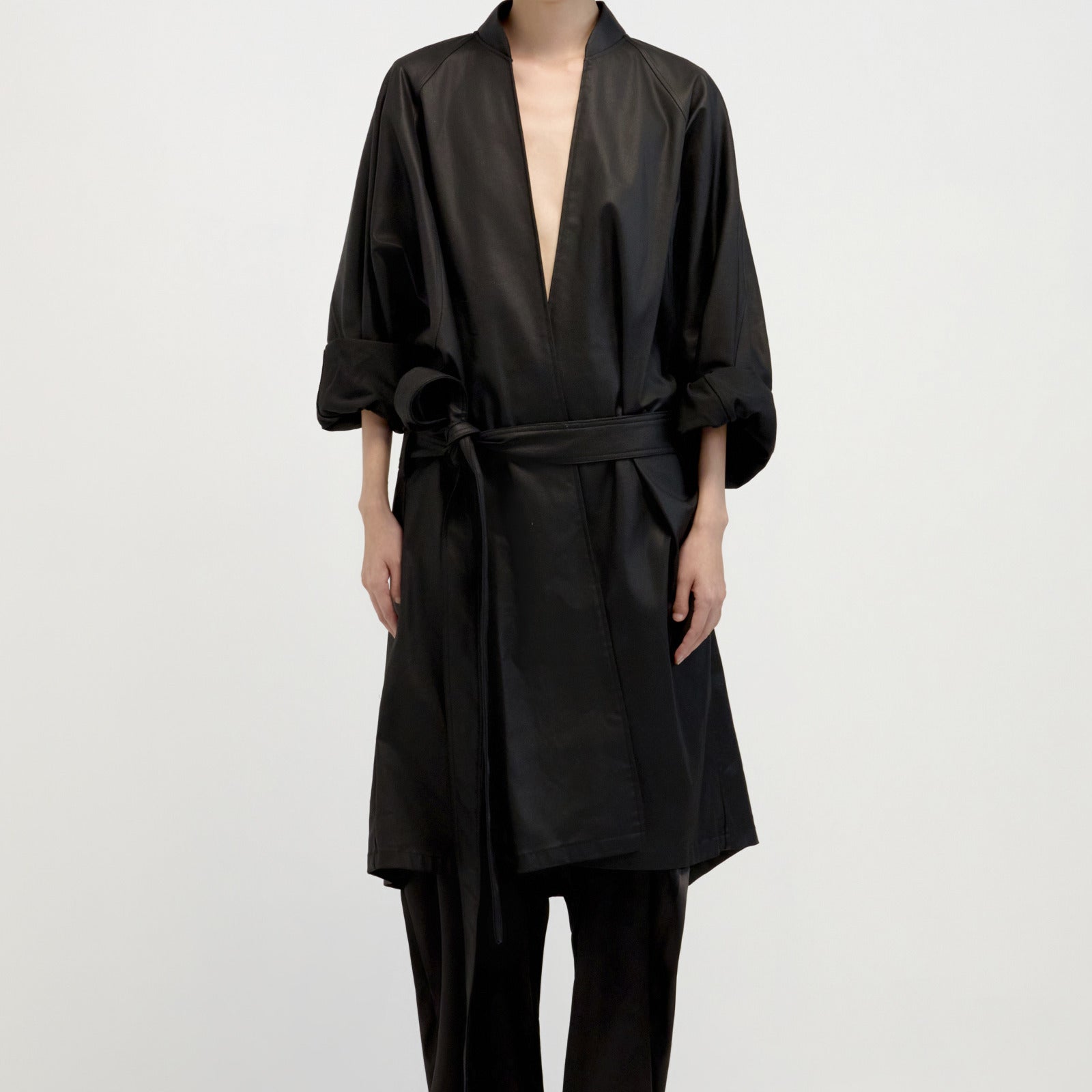 Glur V-Neck Coat