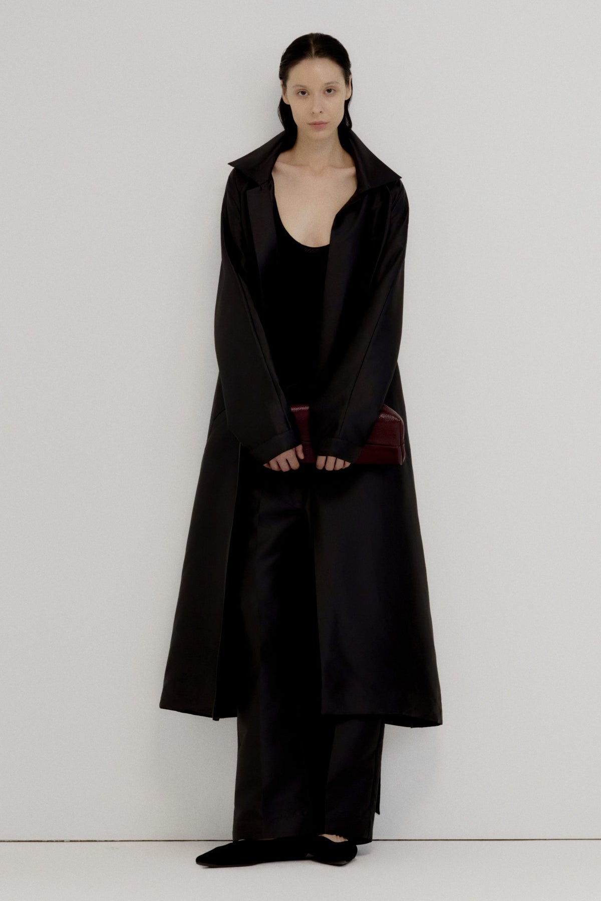 Tabi Collared Trench Coat