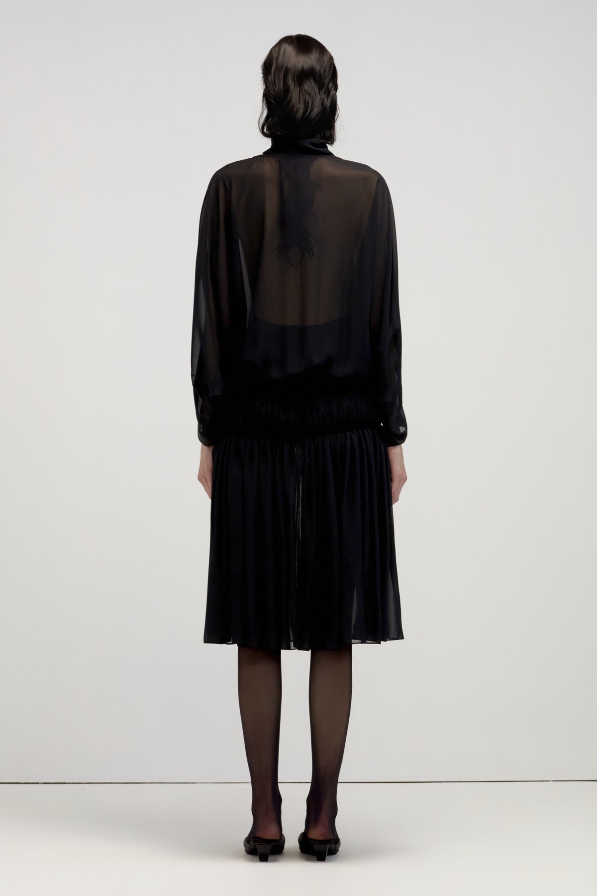 Jenner Tie Midi Dress