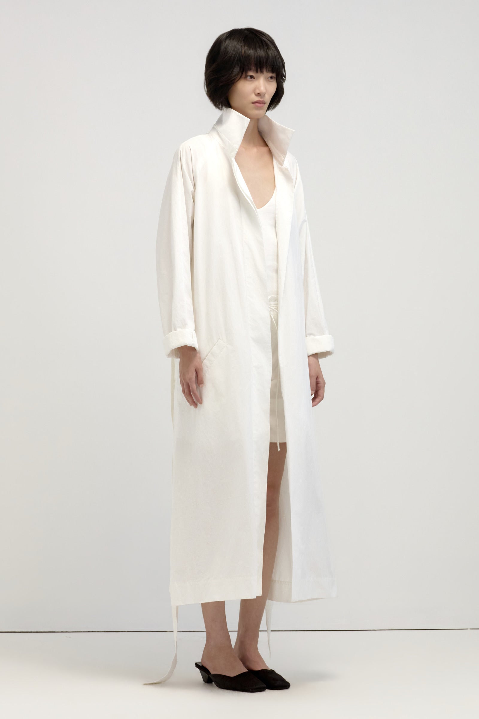 Hilyn Collared Trench Coat