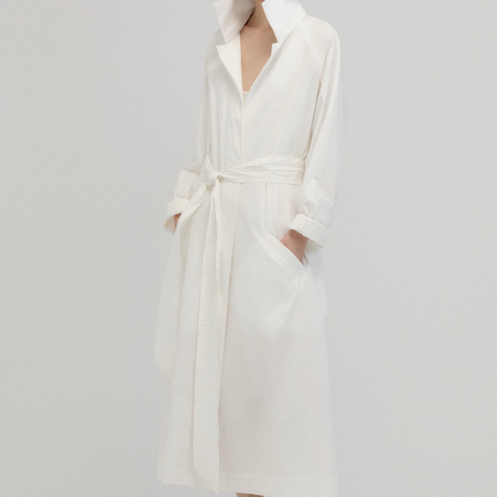 Hilyn Collared Trench Coat