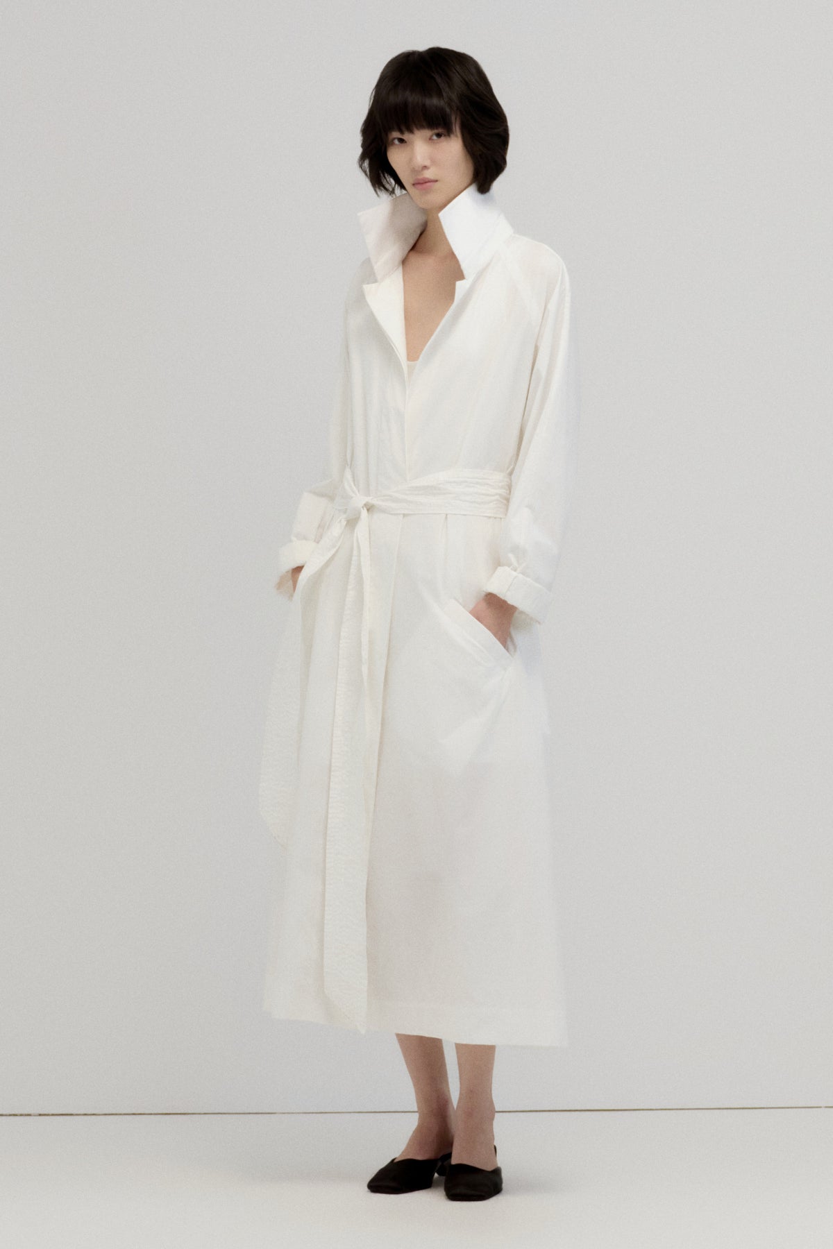 Hilyn Collared Trench Coat