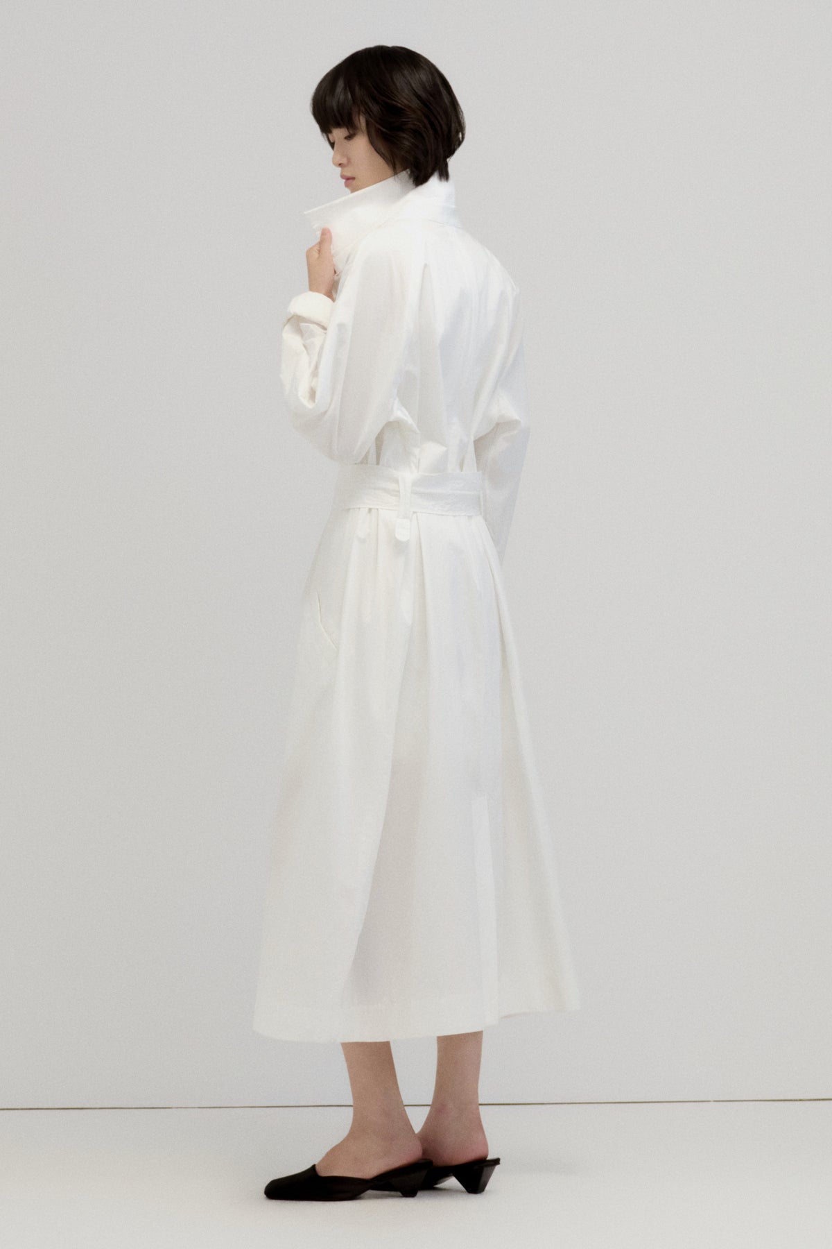 Hilyn Collared Trench Coat