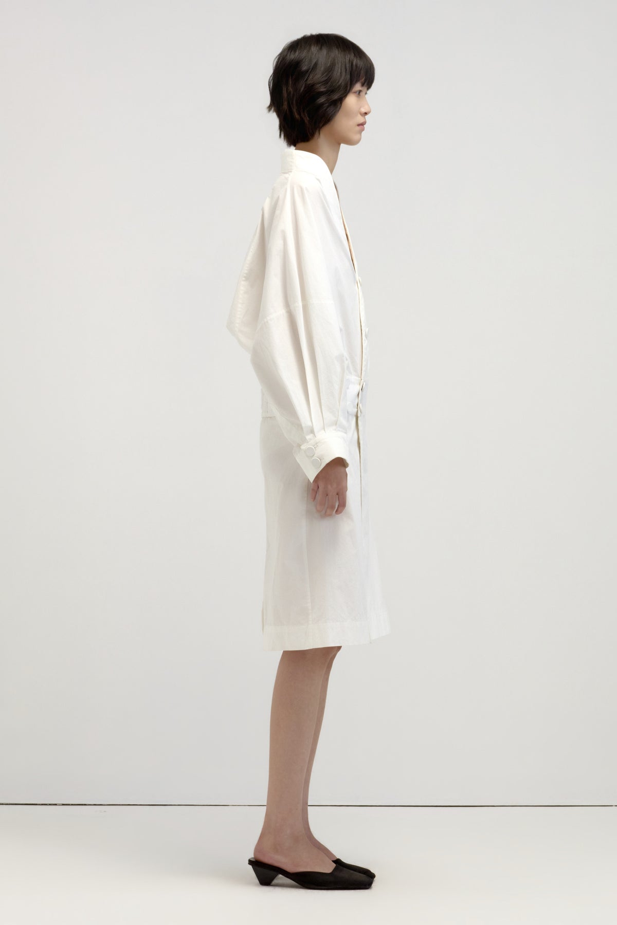 Linis V-Neck Midi Dress