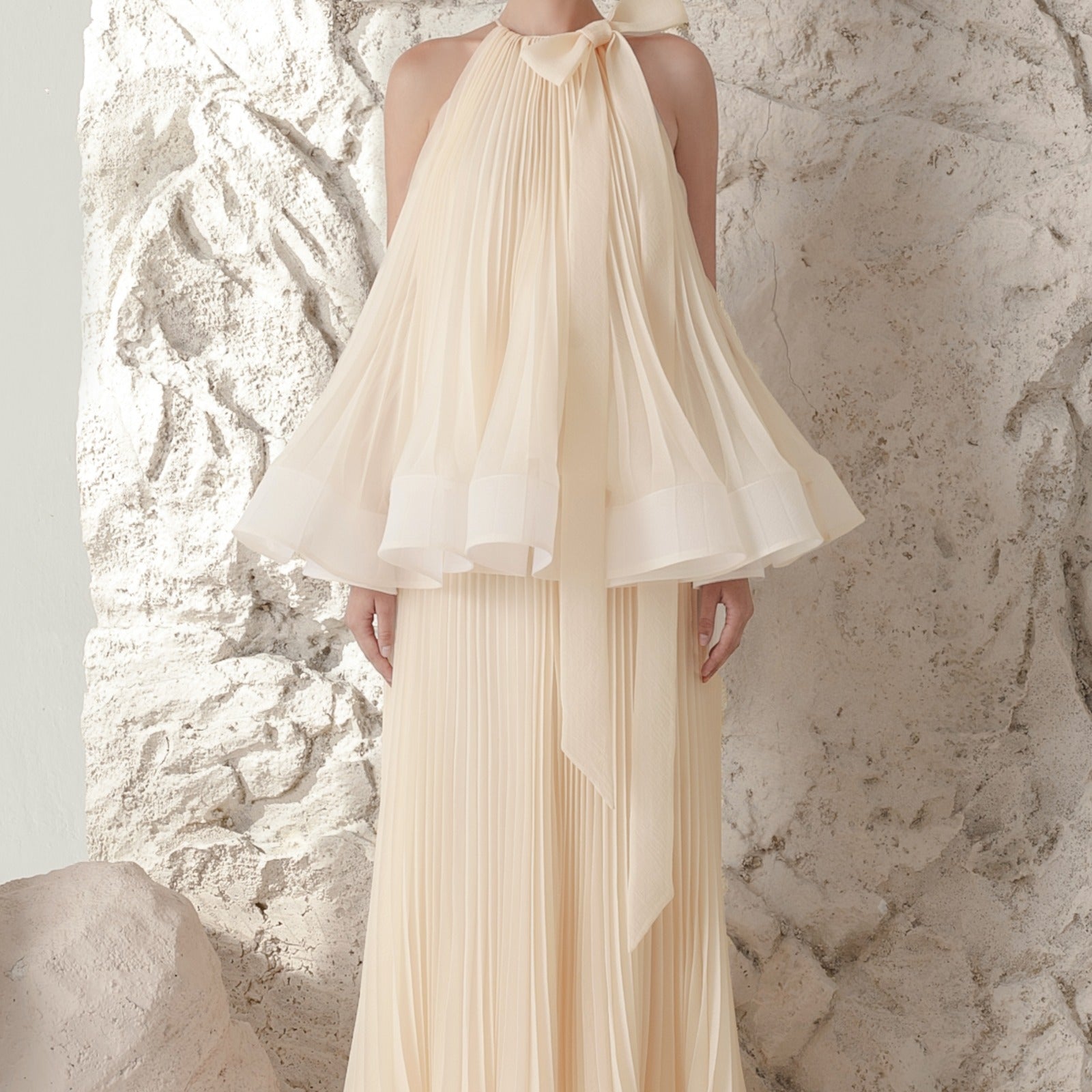 Alina Pleated Top
