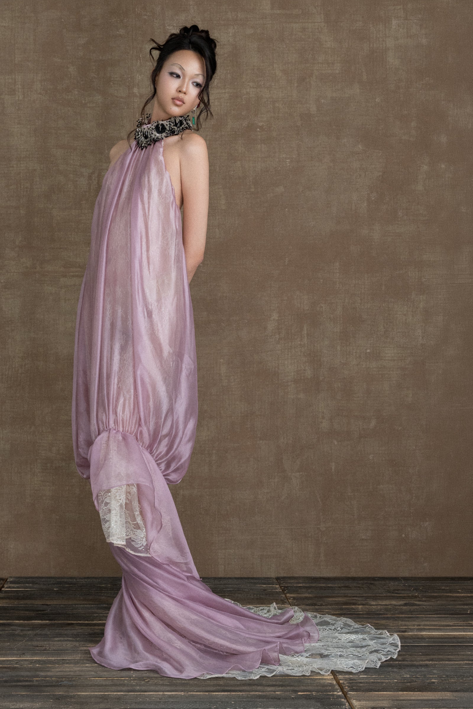 Les Souvenirs D'Indochine Halter Maxi Dress