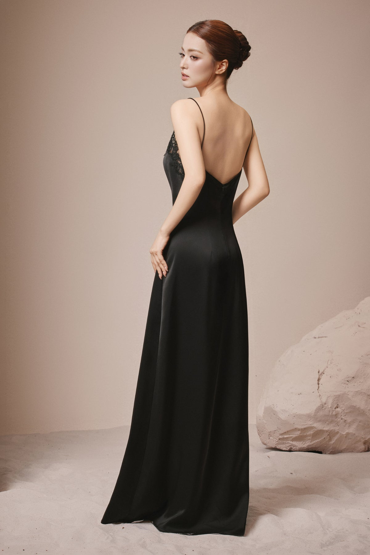 Annette Applique Maxi Dress