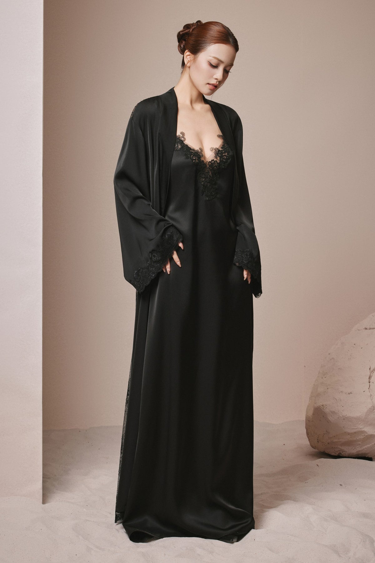 Annette Applique Maxi Dress