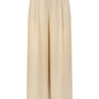 Nerra Straight Wide Leg Linen Blend Ankle Length Pants
