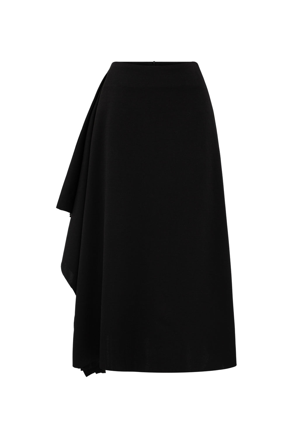 Scarlet Wrap Jersey Skirt