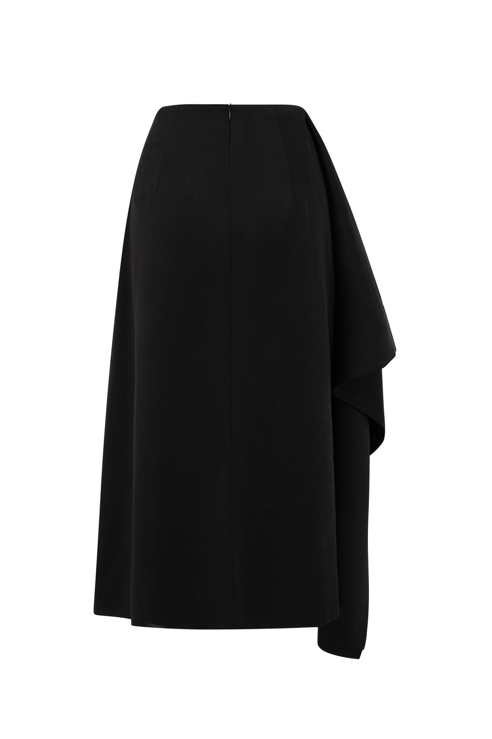 Scarlet Wrap Jersey Skirt