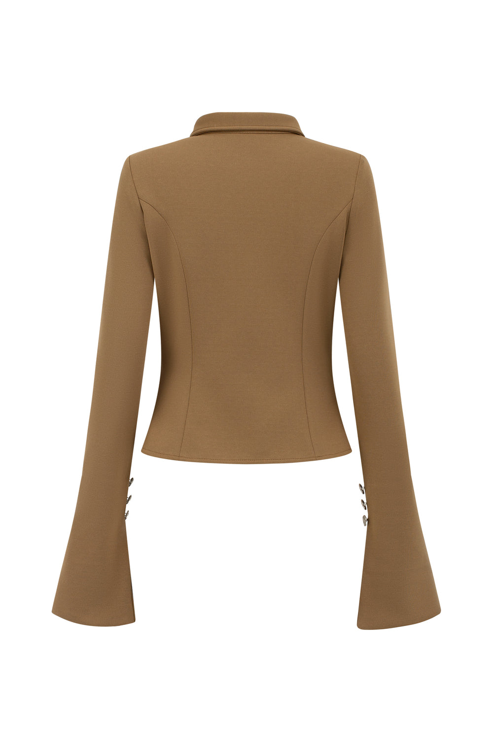 Twilight Collared Button Top