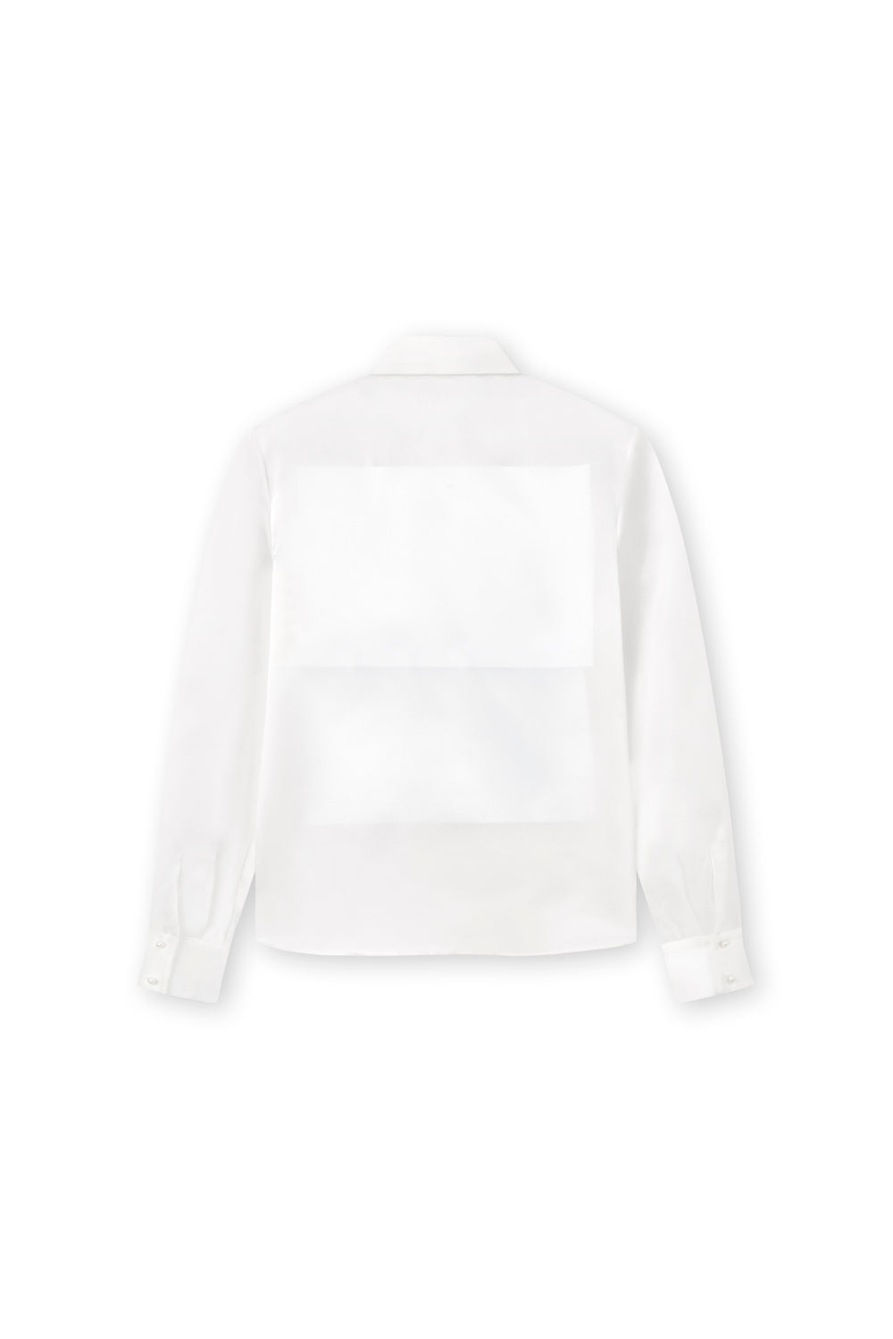 Scarlet Cuff Sleeve Organza Shirt