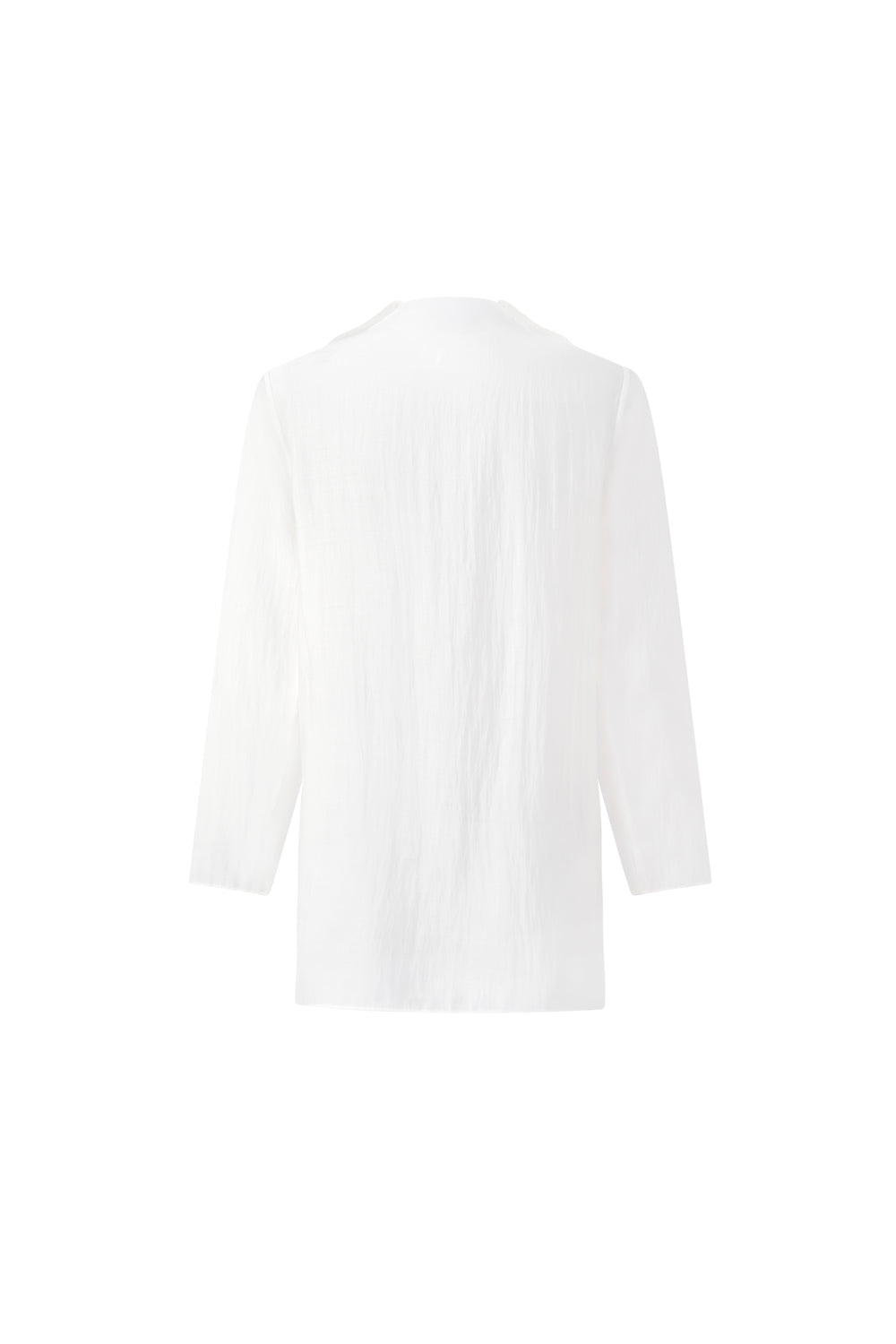 Moonlit V-Neck Ruffle Top