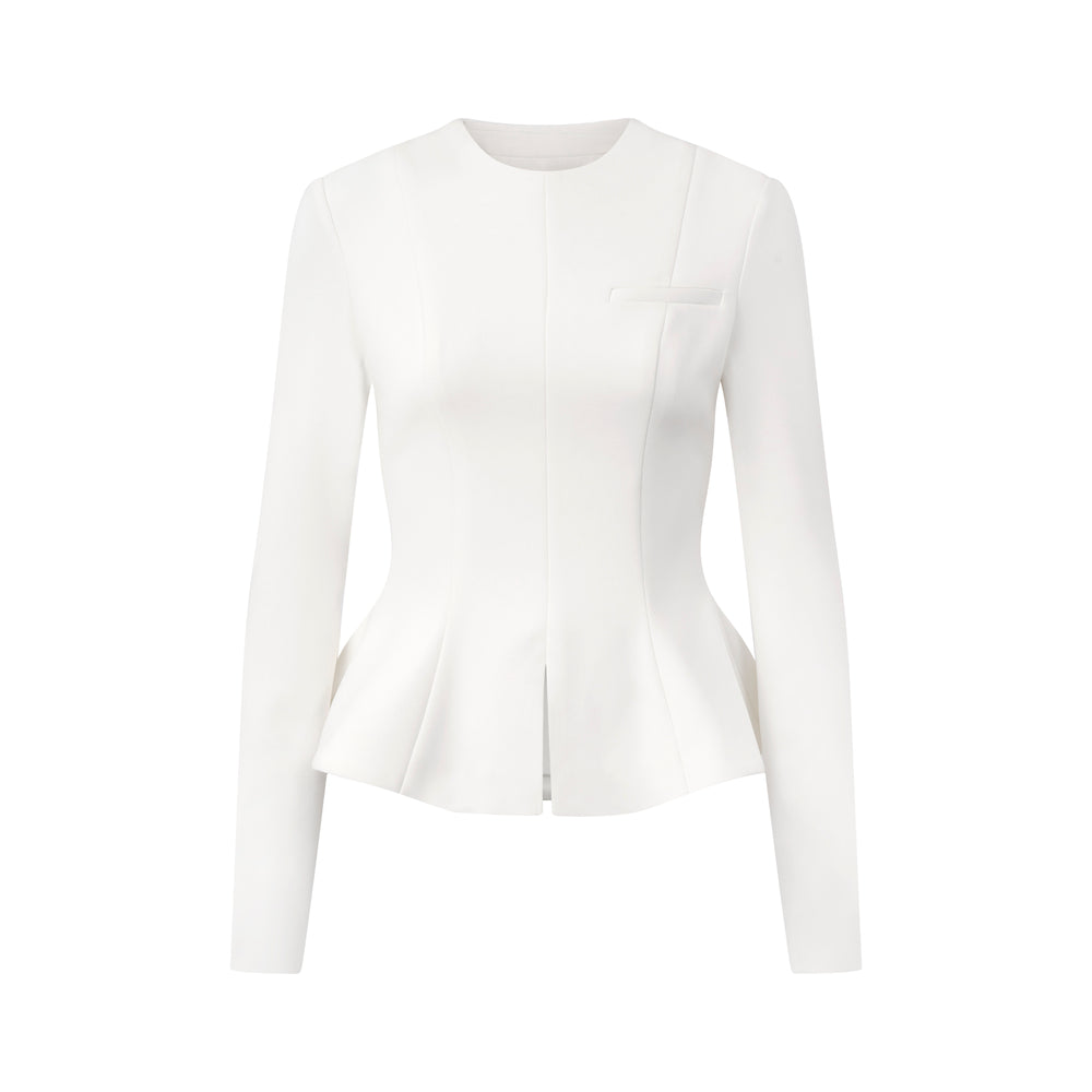 Thorn Peplum Polyester Top