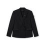 Ceci V-Neck Button Blazer