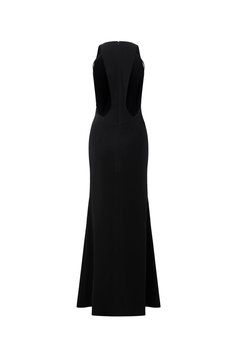 Sonata Halter Crepe Maxi Dress
