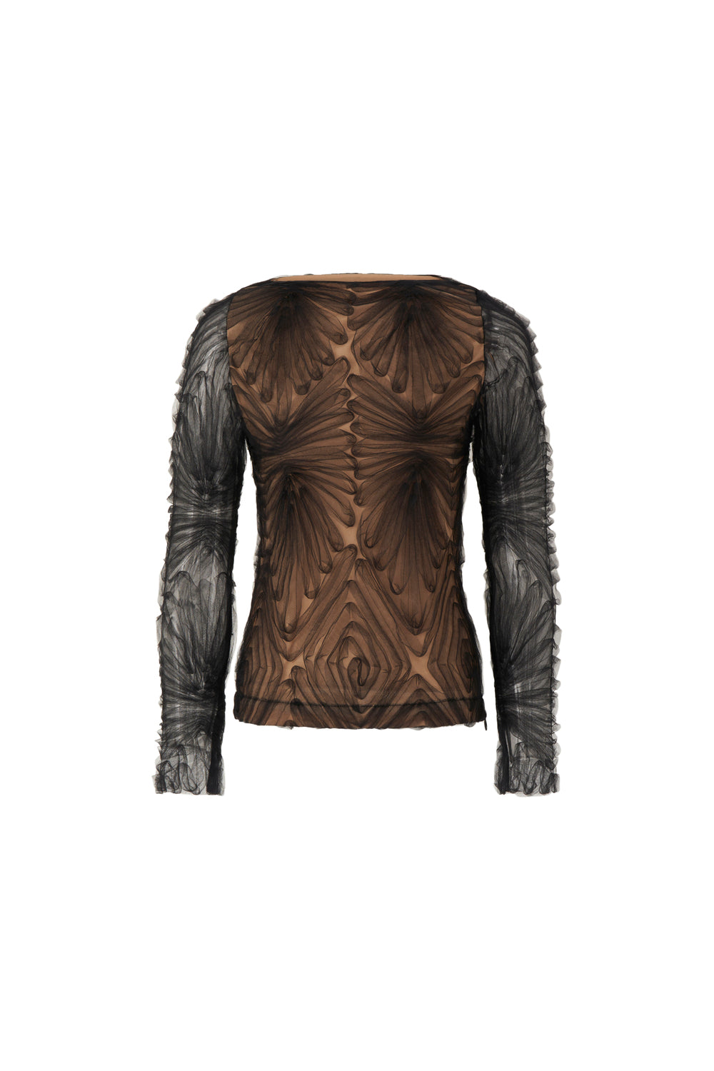 Moss Boat Neck Gathering Top