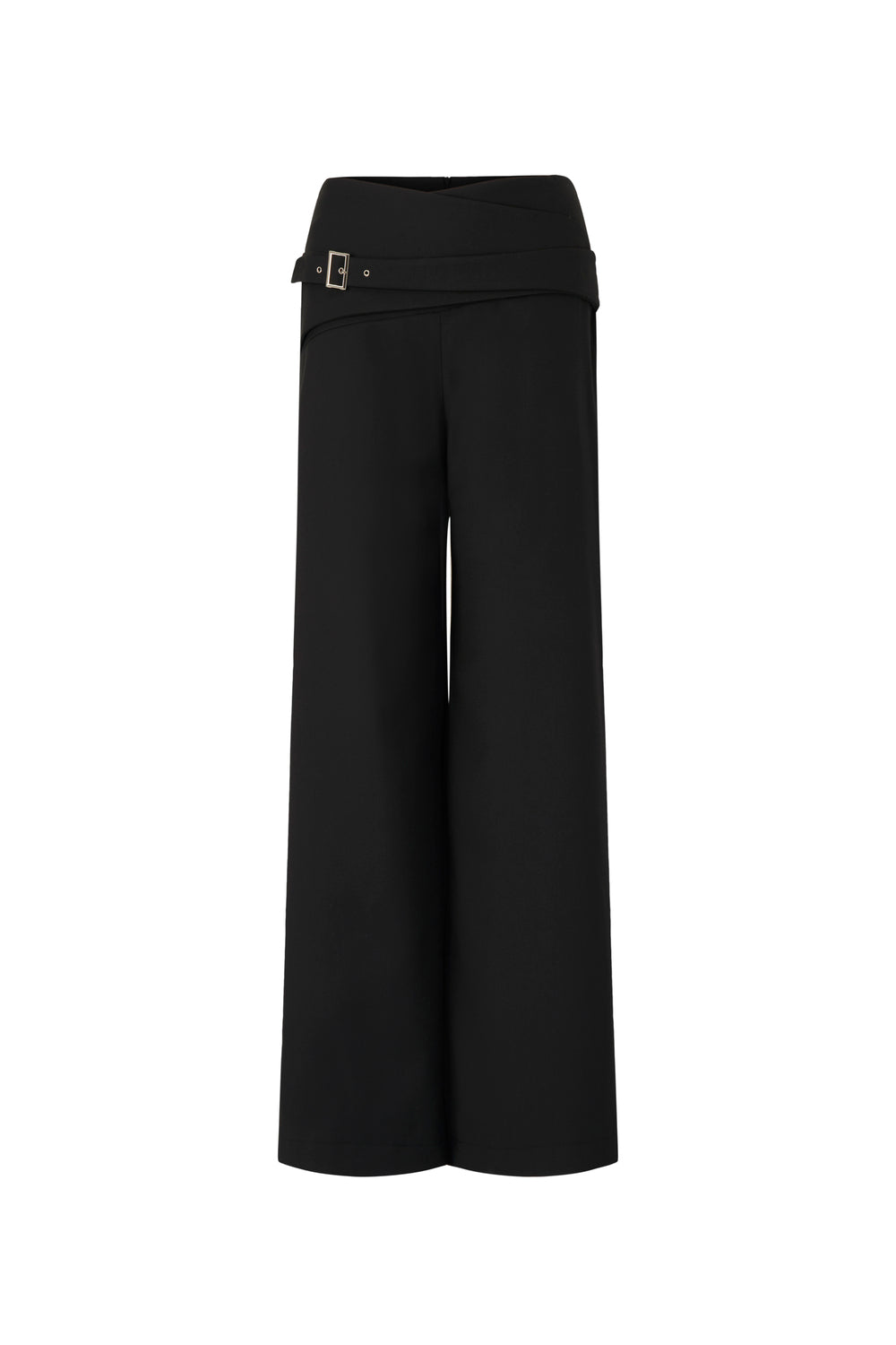Ceci Straight Draped Pants